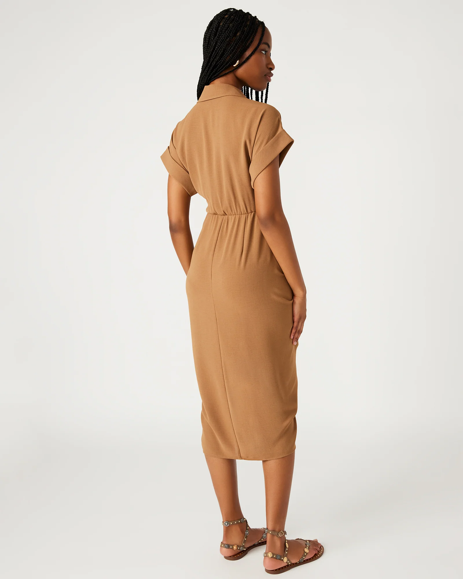 TORI DRESS TAUPE