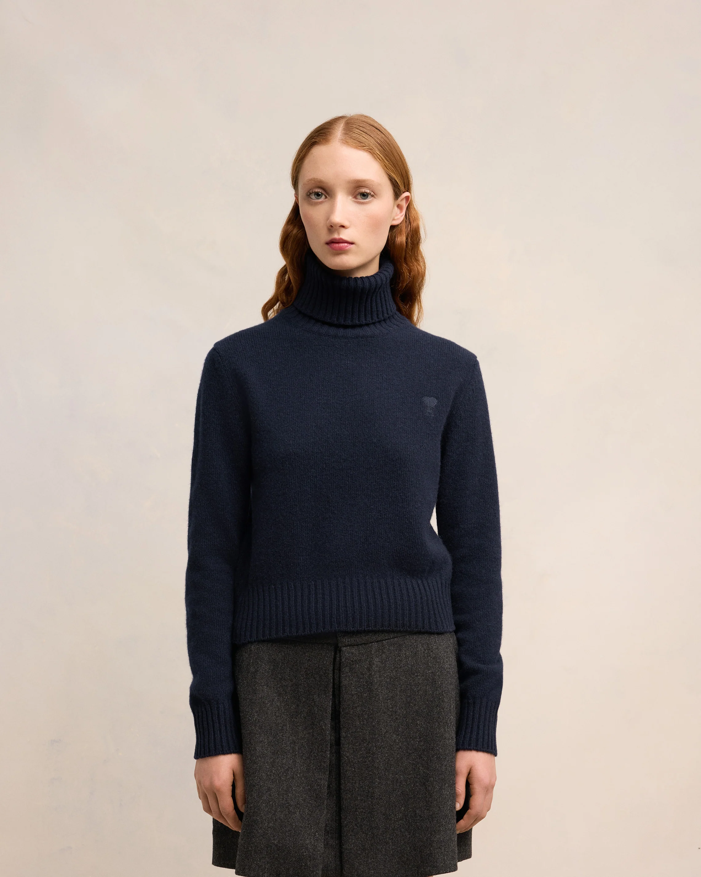 Cashmere Ami de Coeur Turtle Neck Sweater