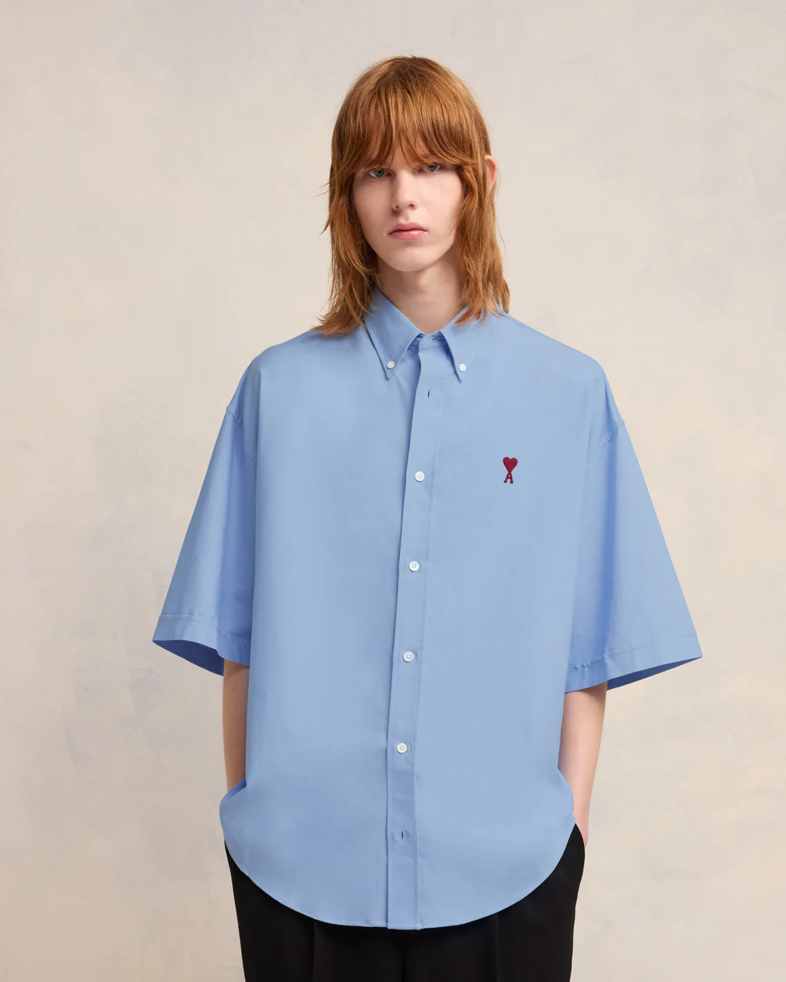 Boxy Fit Short Sleeve Shirt