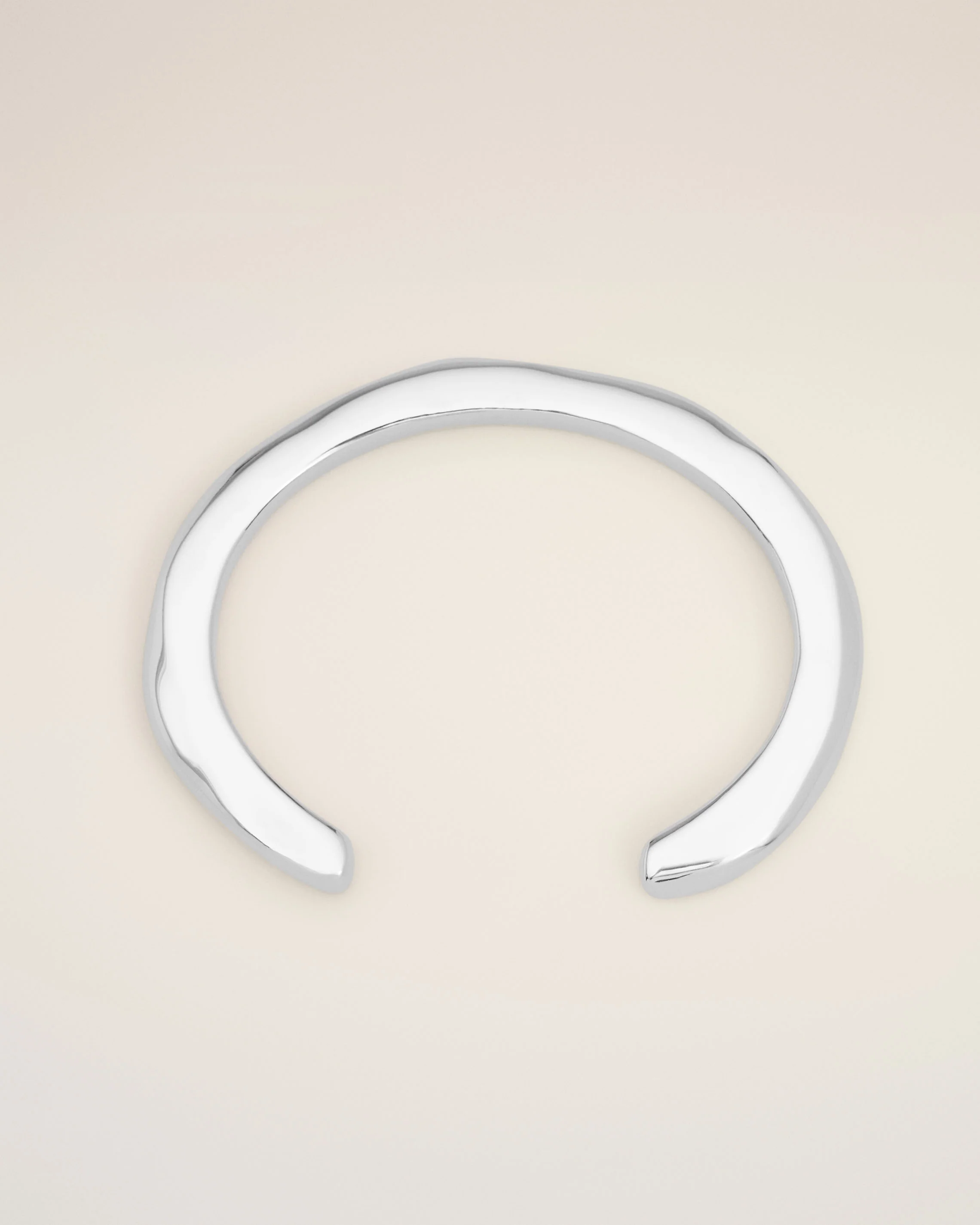 Silver Brass Dune Small Size Cuff