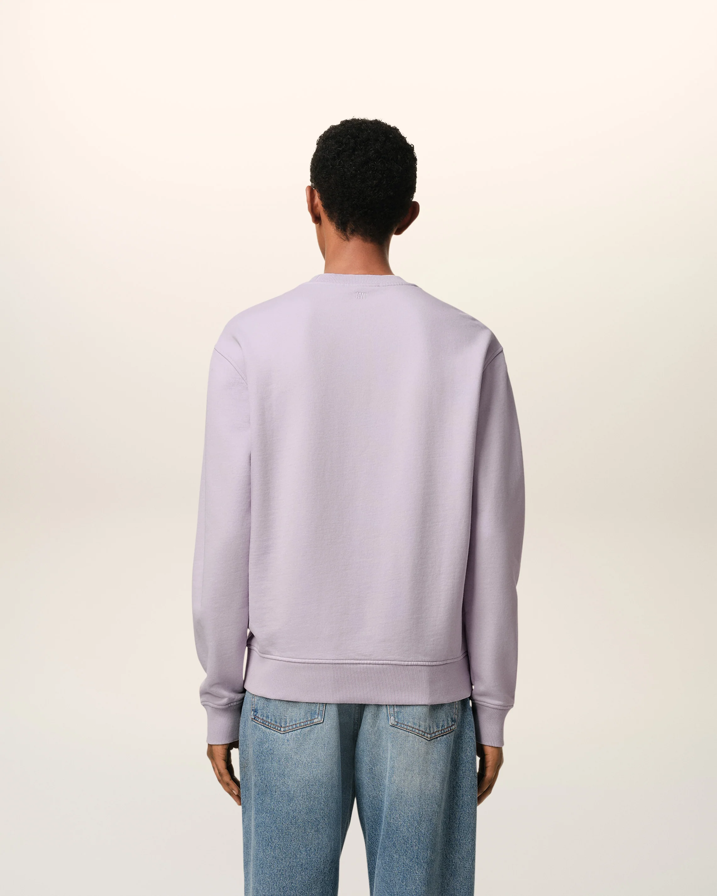 Purple Cotton Ami de Coeur Sweatshirt