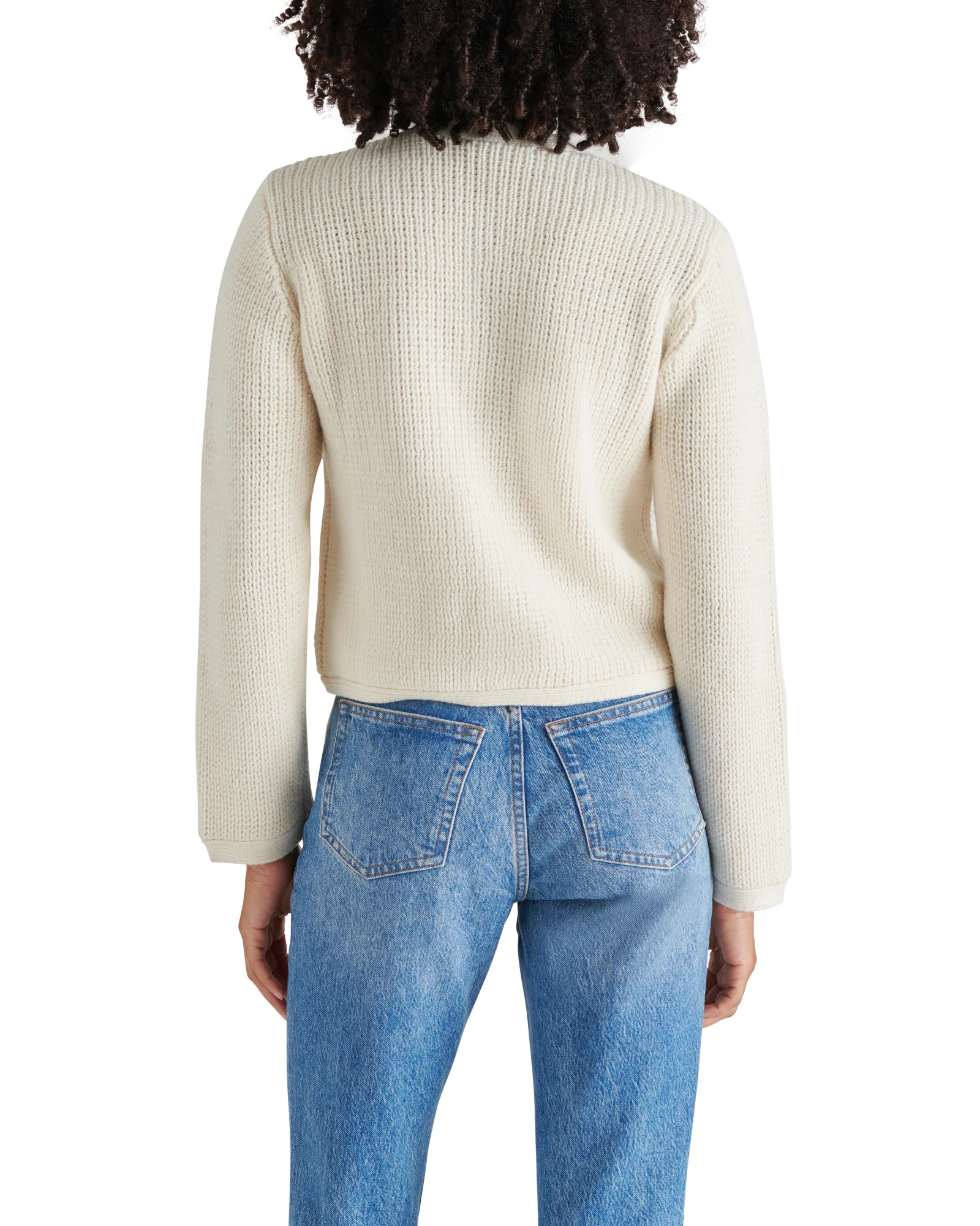 FANTINO SWEATER JACKET WHITE