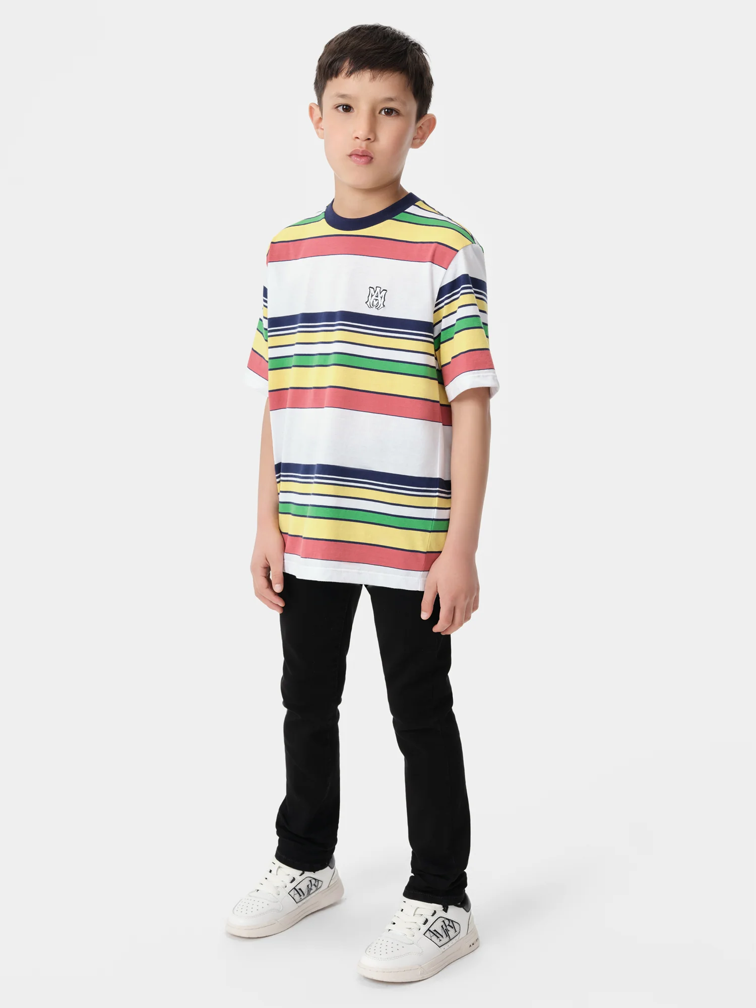 KIDS - KIDS' MA BAJA STRIPE TEE - Blue Multi