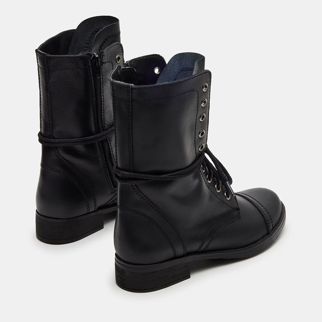 TROOPA3.0 BLACK LEATHER