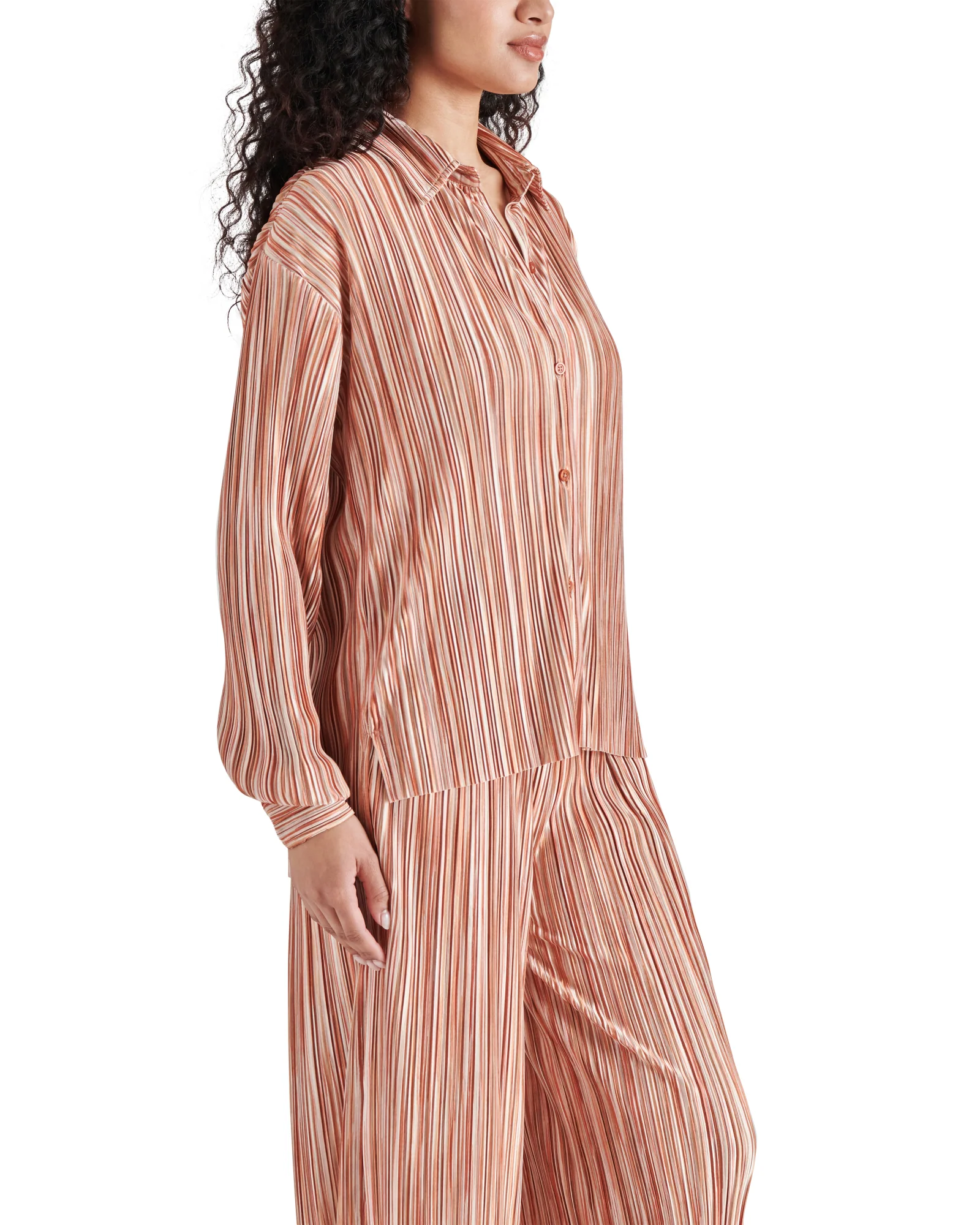 MALANI TOP BROWN MULTI