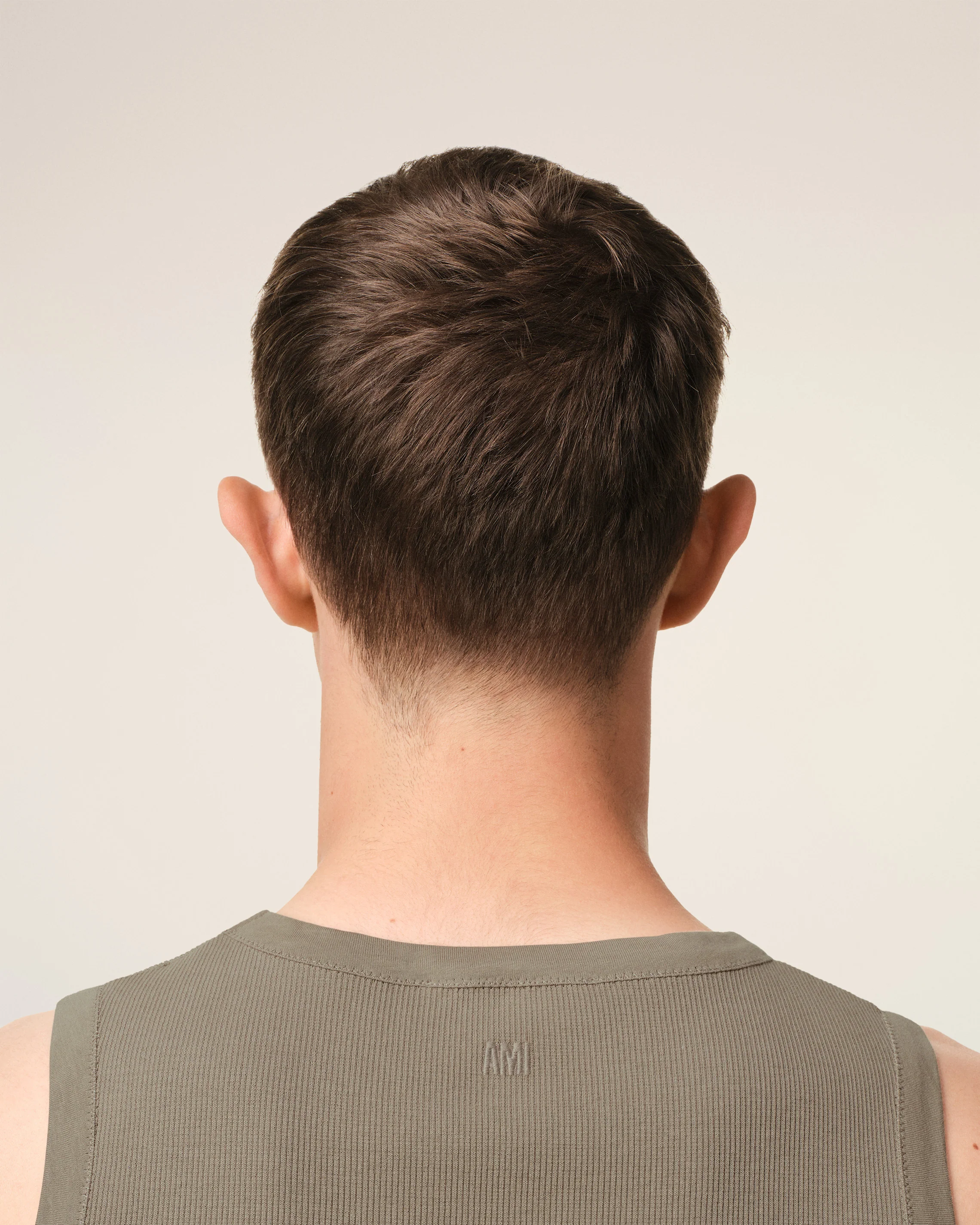 Green Cotton Rib Ami de Coeur Tanktop