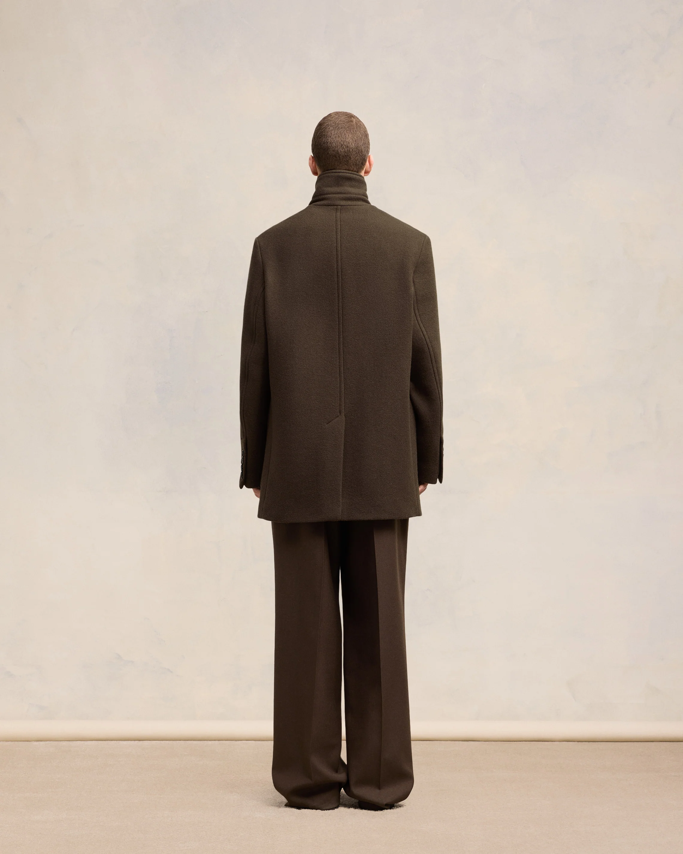 High Collar Short Coat