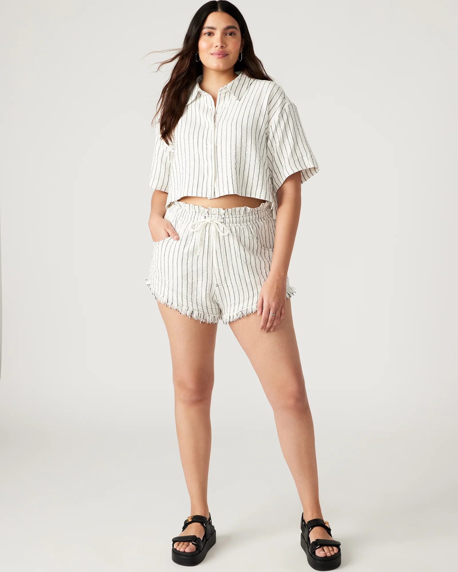 MARI SHORTS IVORY