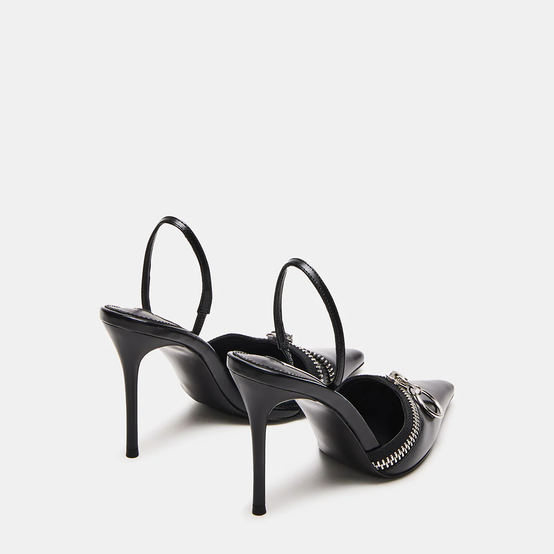 DIPPER BLACK LEATHER