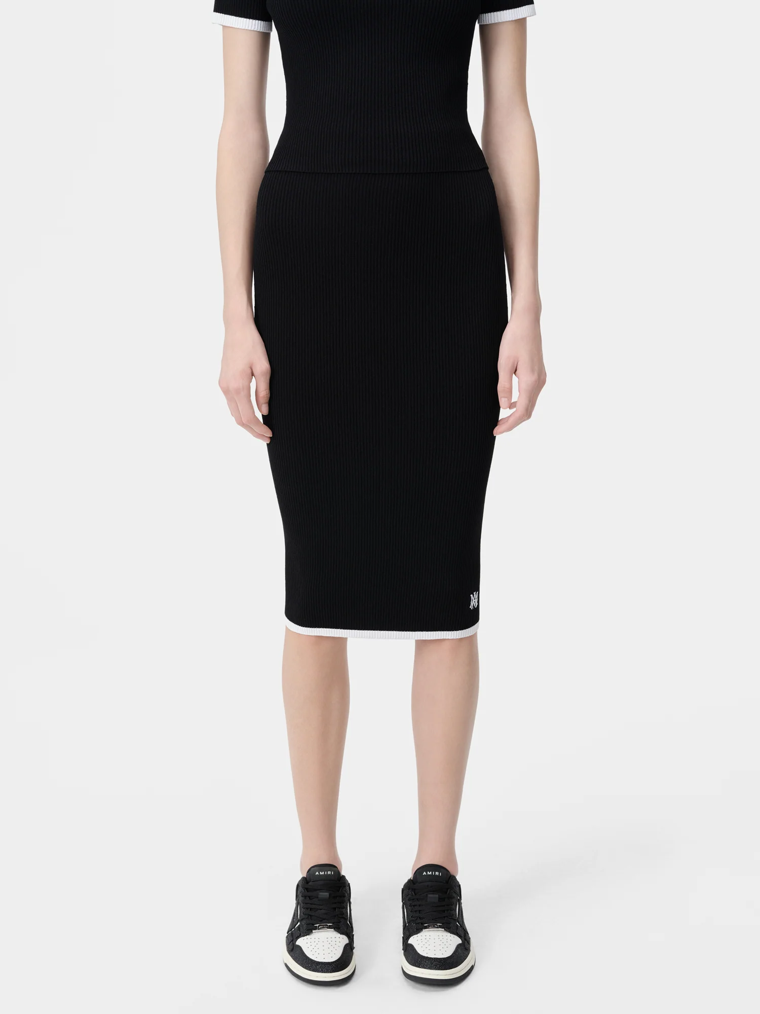 WOMEN - WOMEN'S MA MIDI SKIRT - Black
