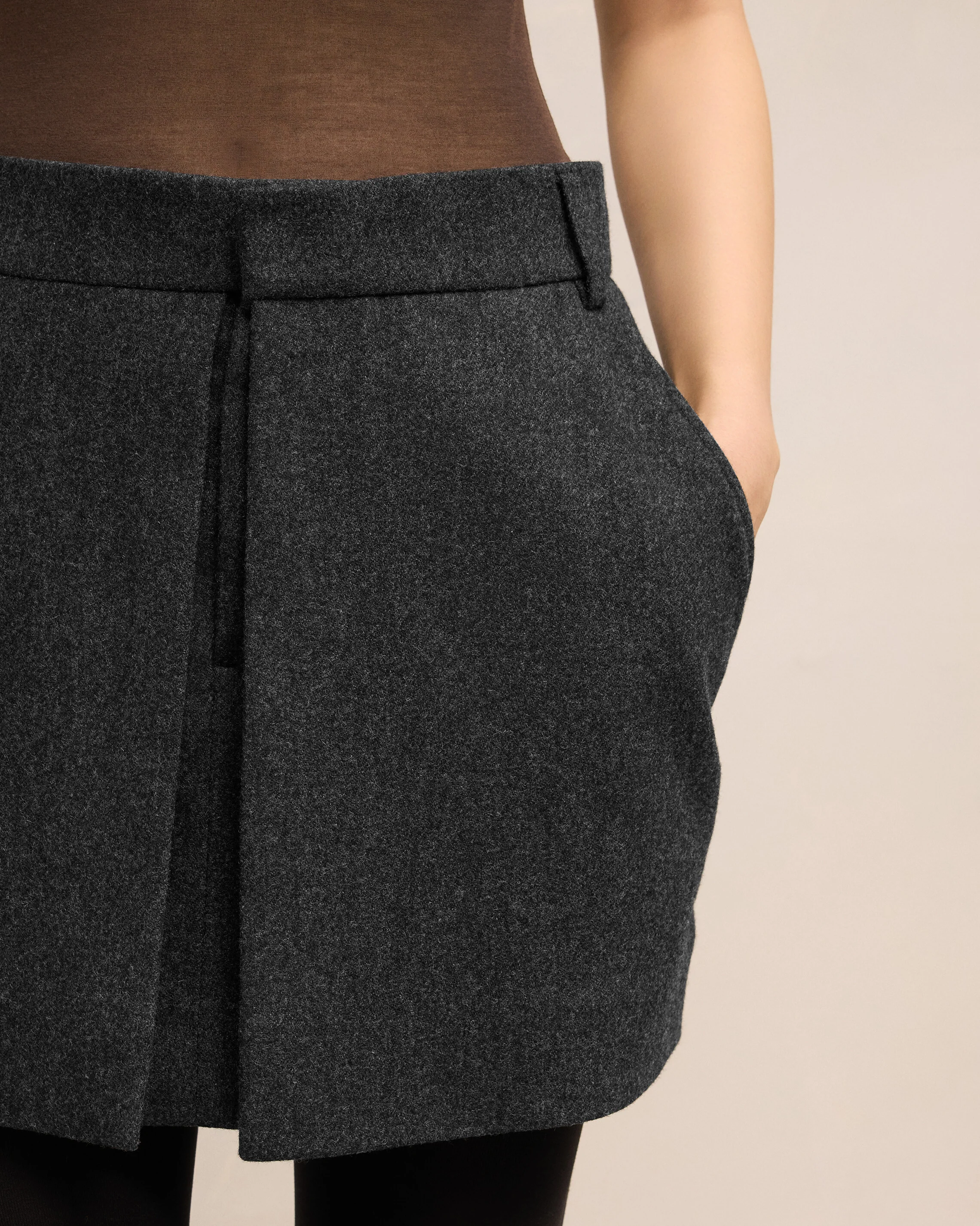 Mini Skirt With Panels