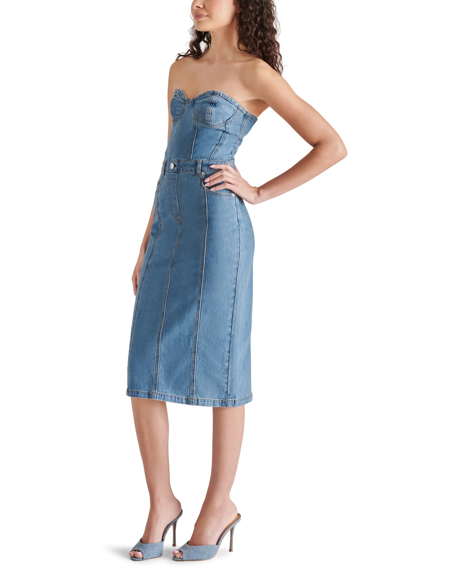 ANYA DRESS LIGHT BLUE