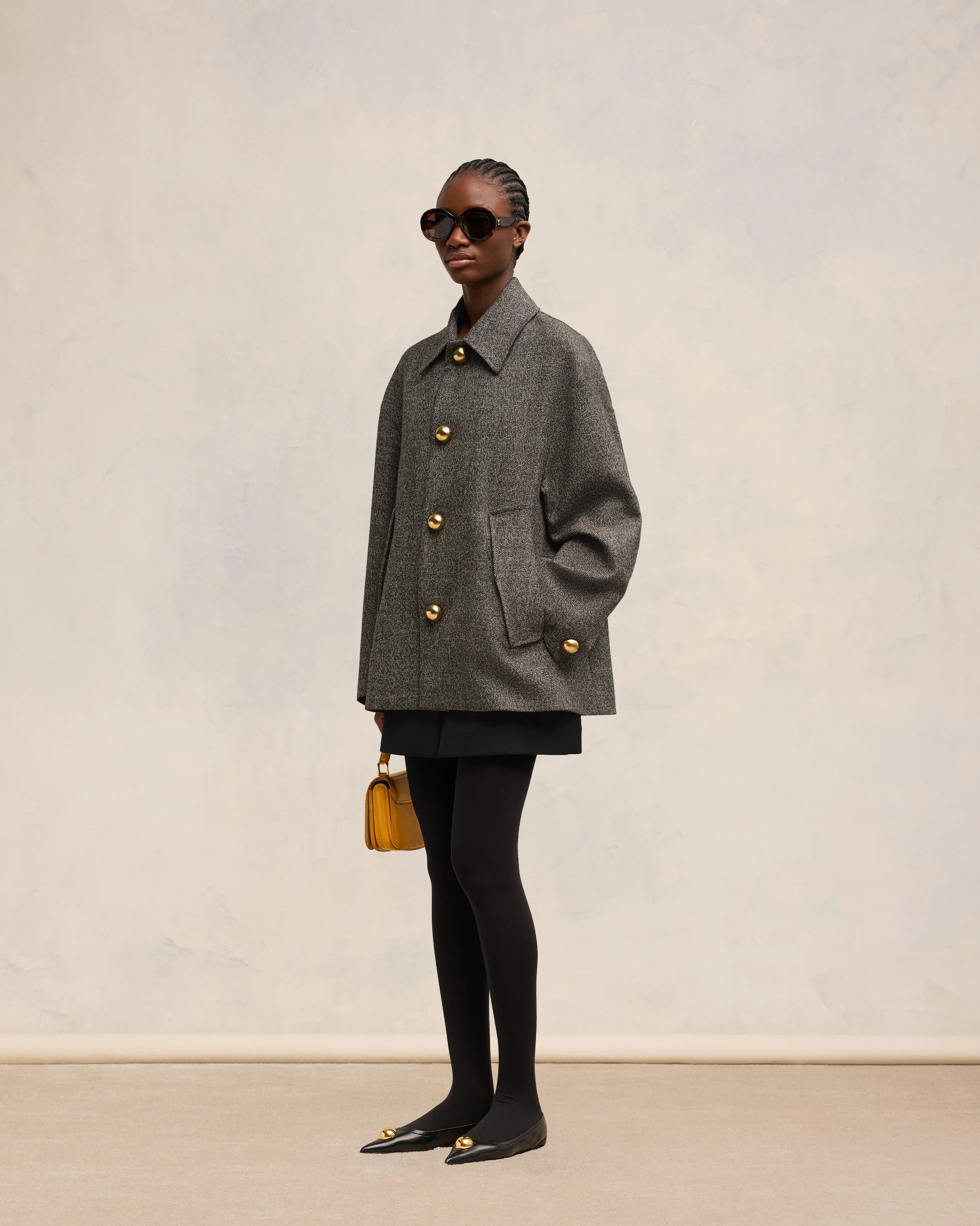 Short Belted Coat