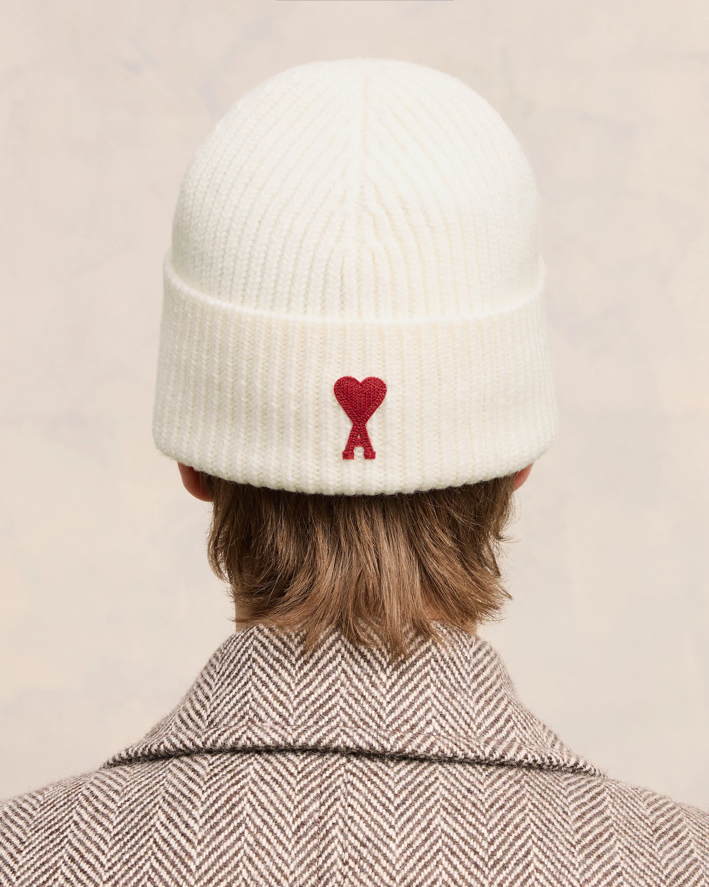 Red Ami de Coeur Beanie