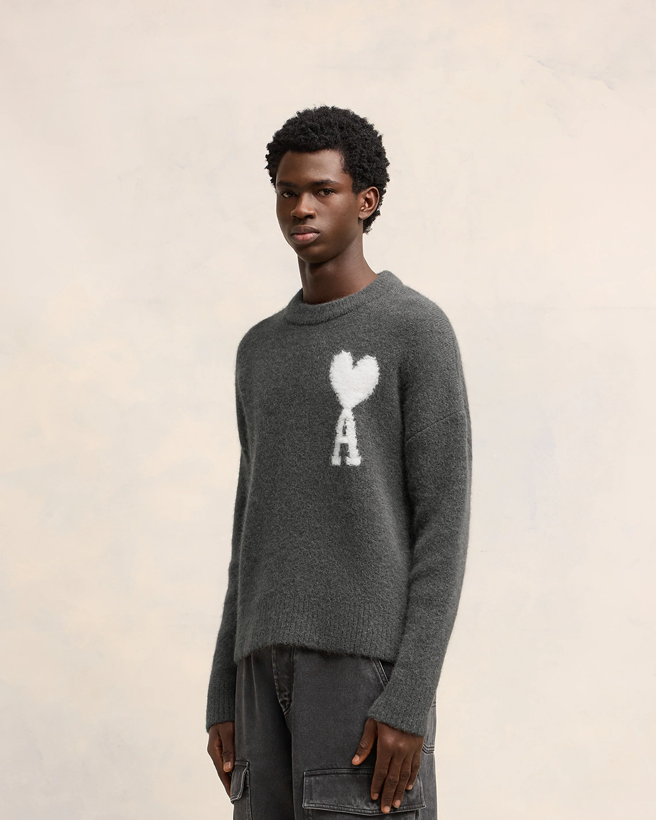 Off-White Ami de Coeur Crew Neck Sweater