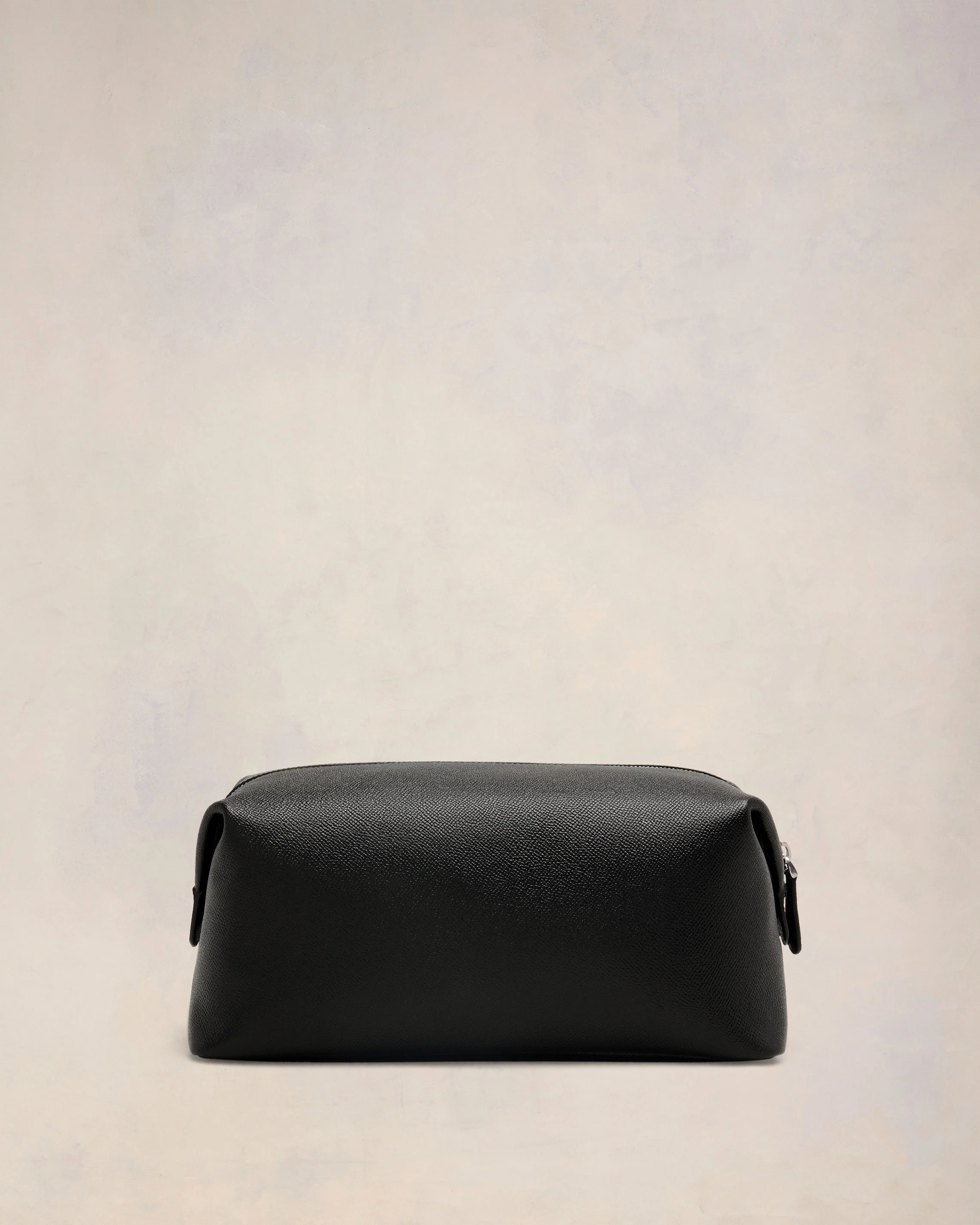 Black Leather Paris Paris Toiletry Pouch