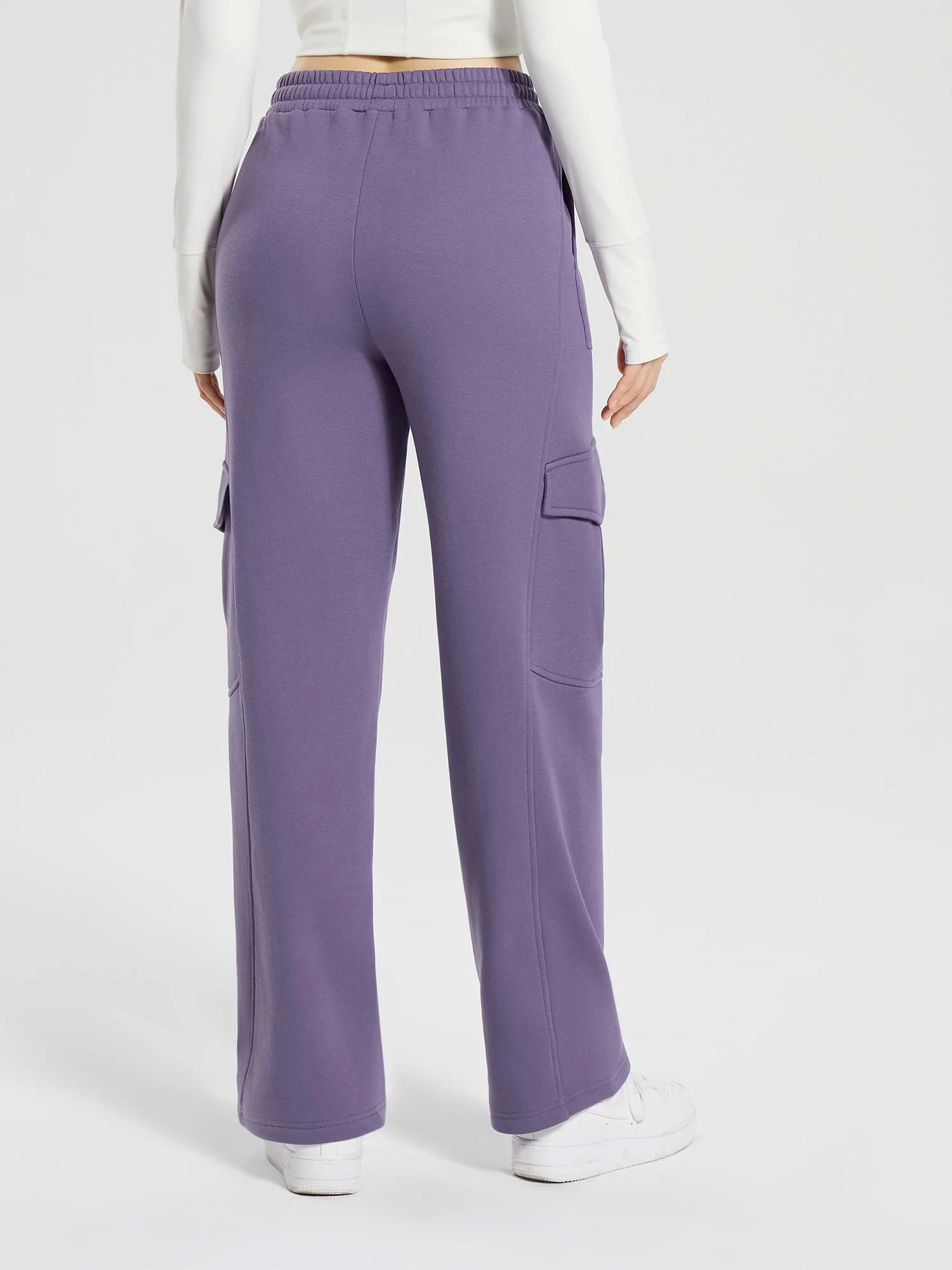 Evergreen Fleece Multi-Pocket Cargo Pants