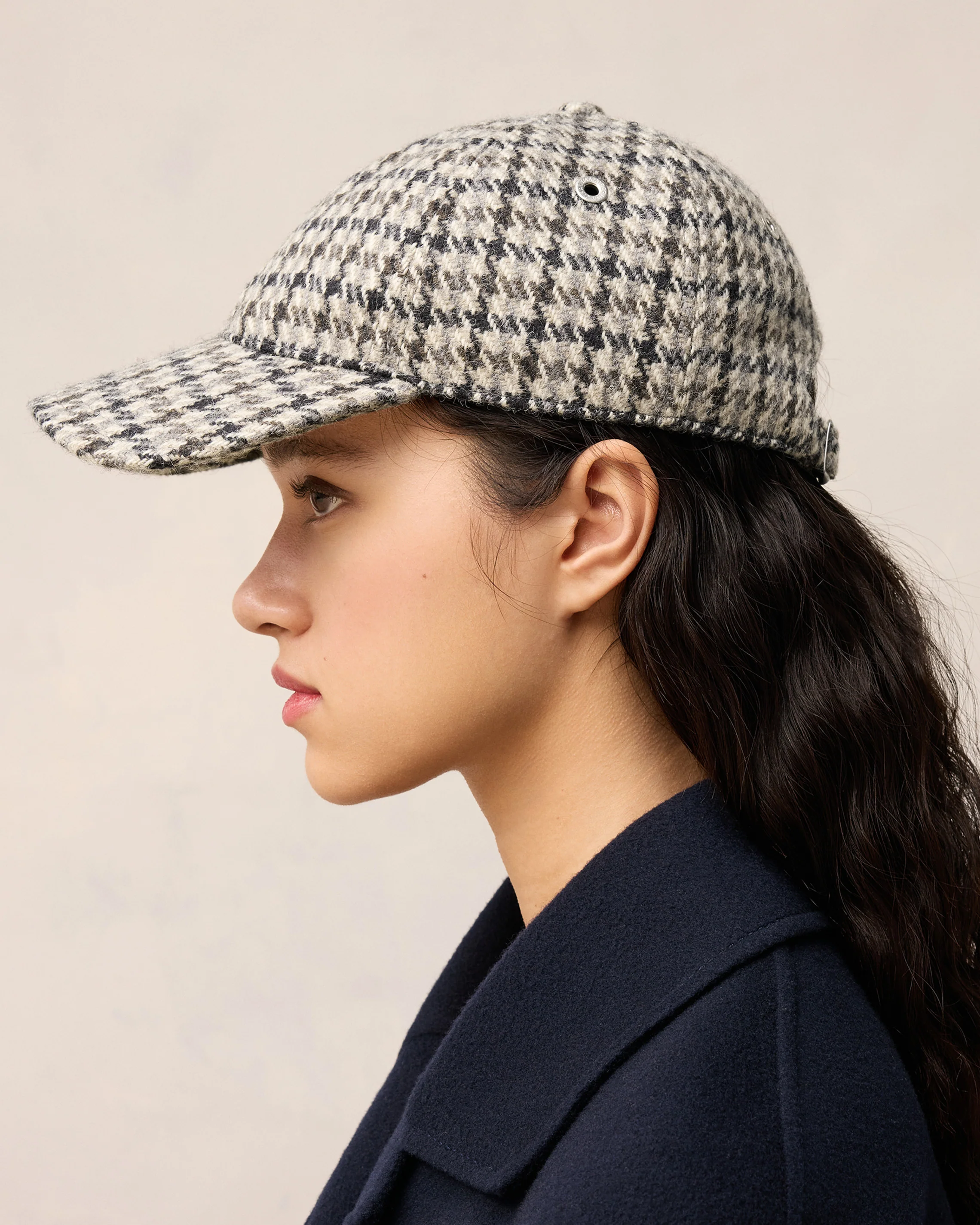 Ami Alexandre Mattiussi Leather Patch Cap