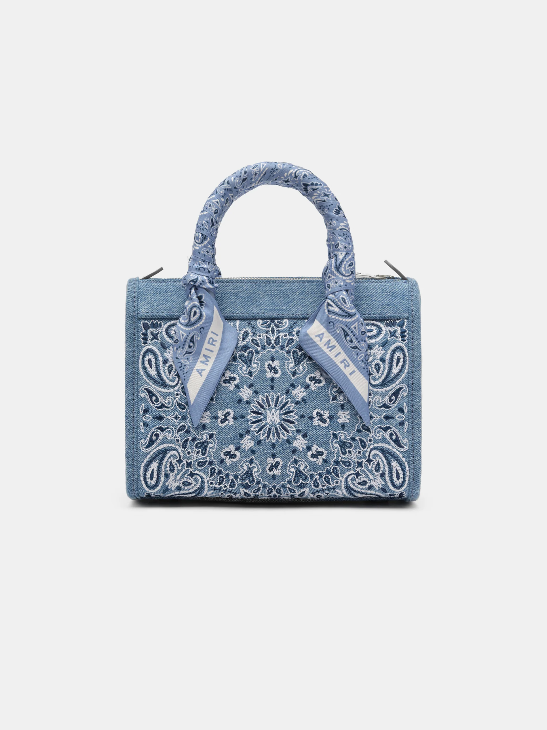 WOMEN -  BANDANA MICRO TRIANGLE BAG - True Blue