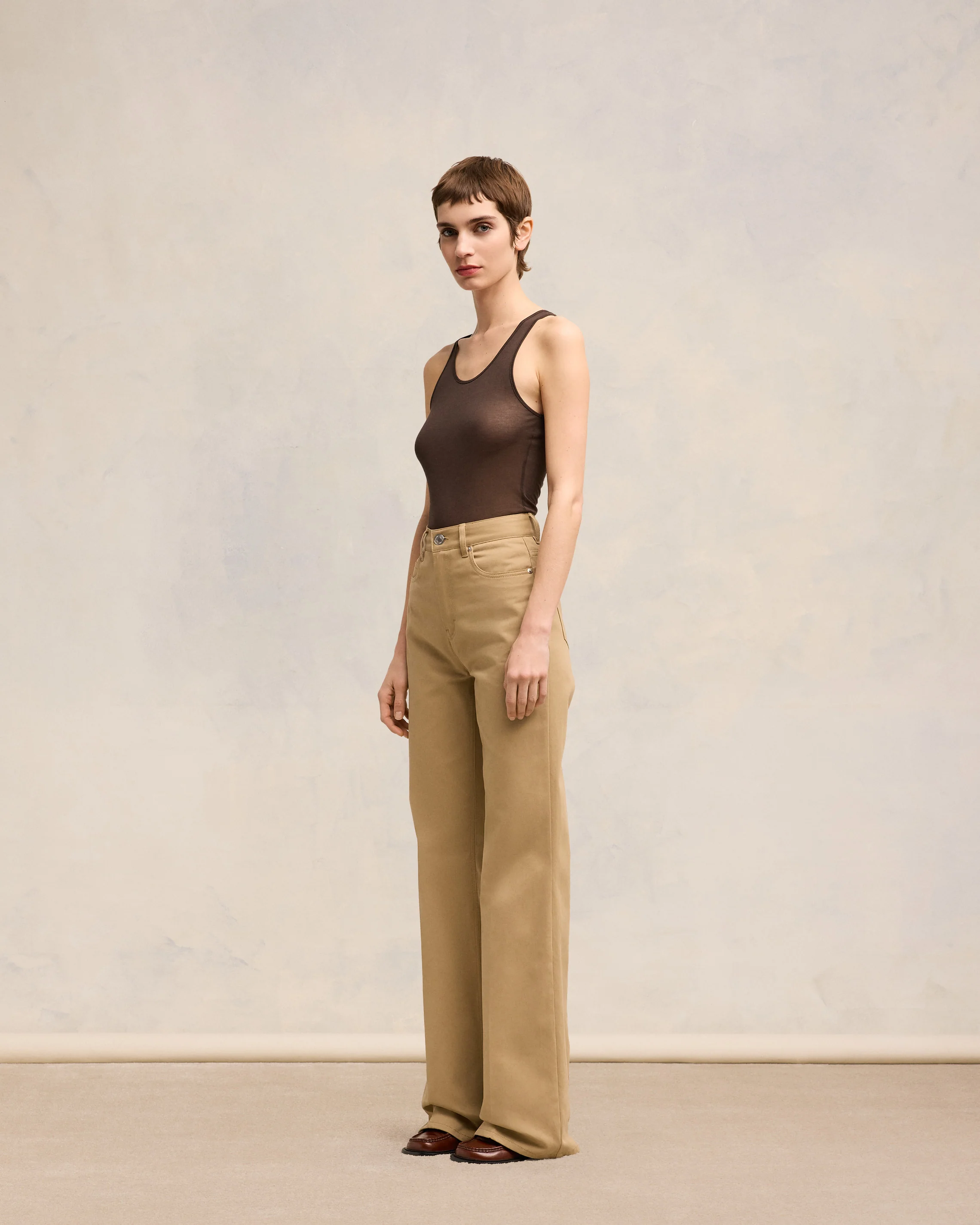 Flare Fit Trousers