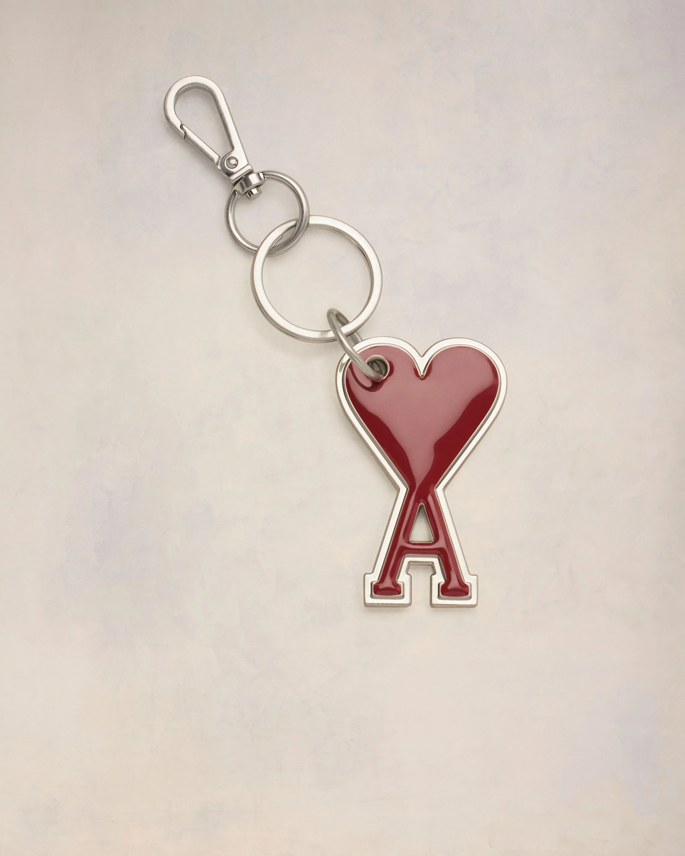 Red Ami de Coeur Keyring