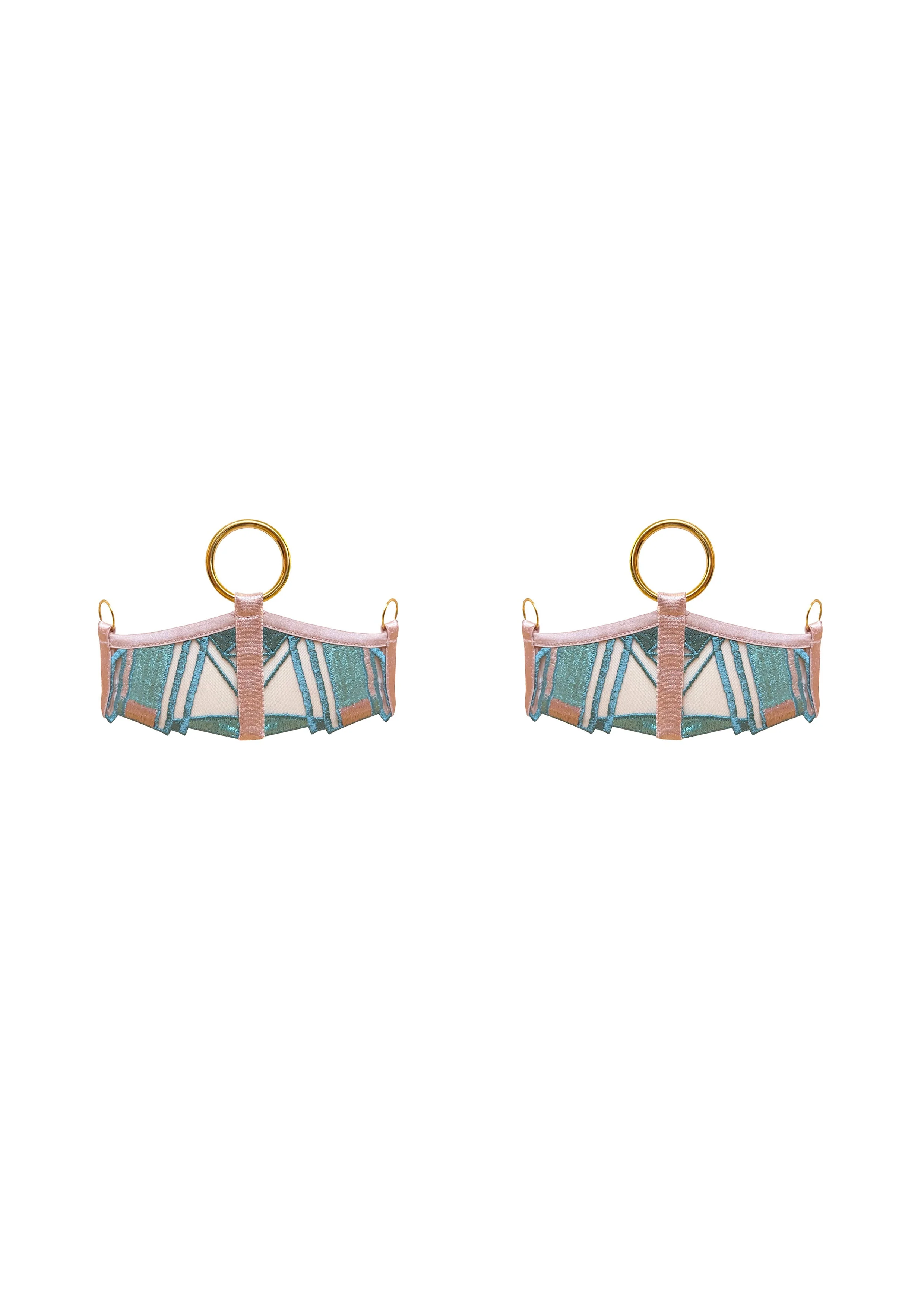 Cubism Garters (Pair)