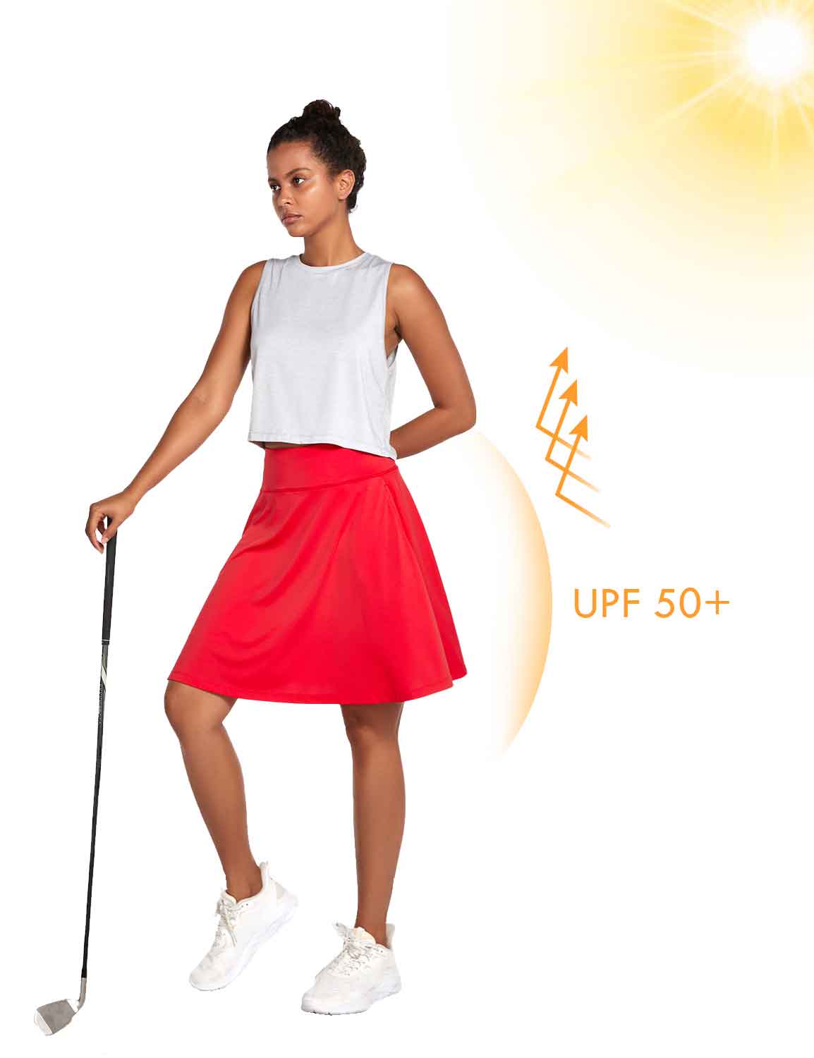 Laureate UPF50+ Pleated Skort