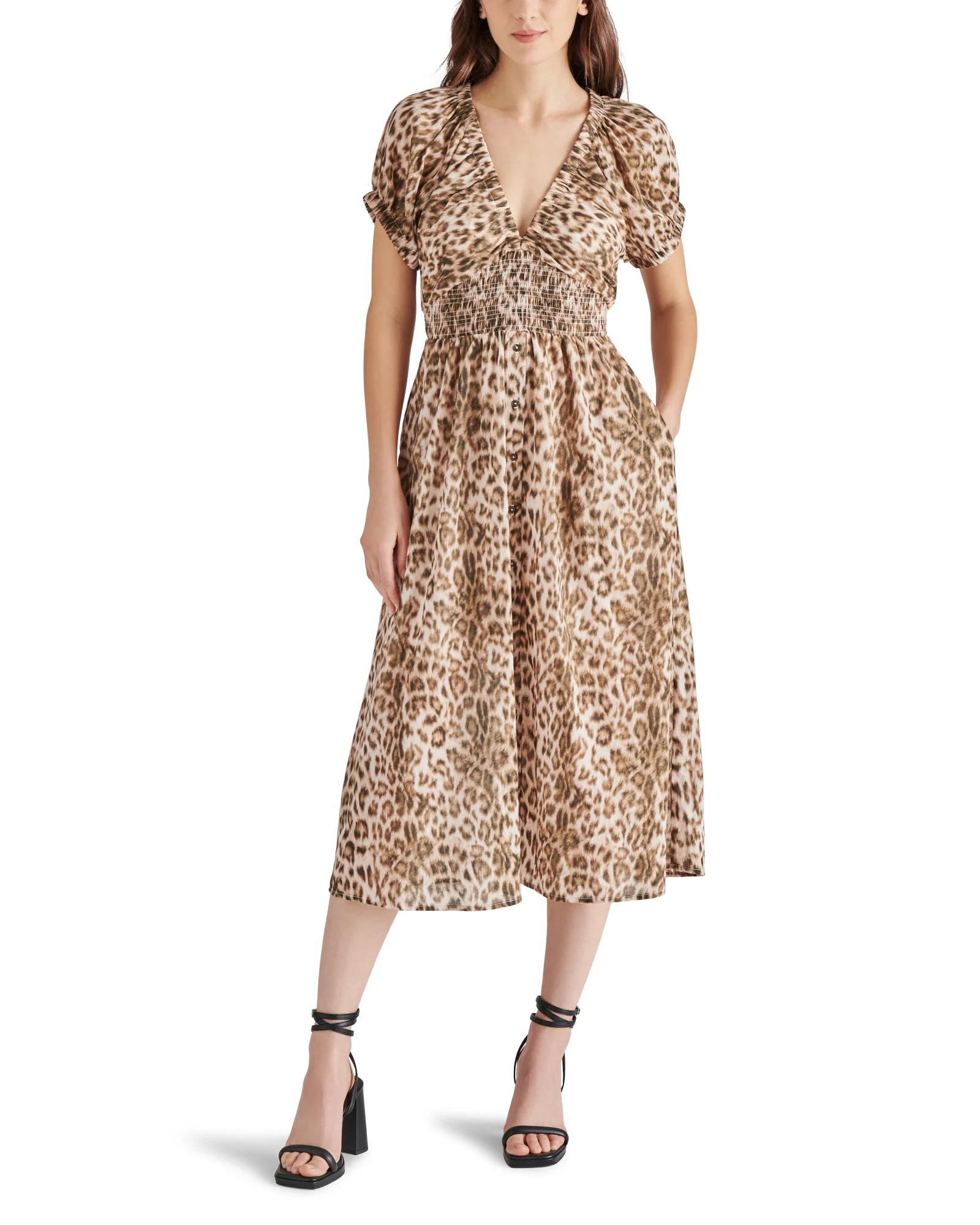 TAHLIA DRESS LEOPARD