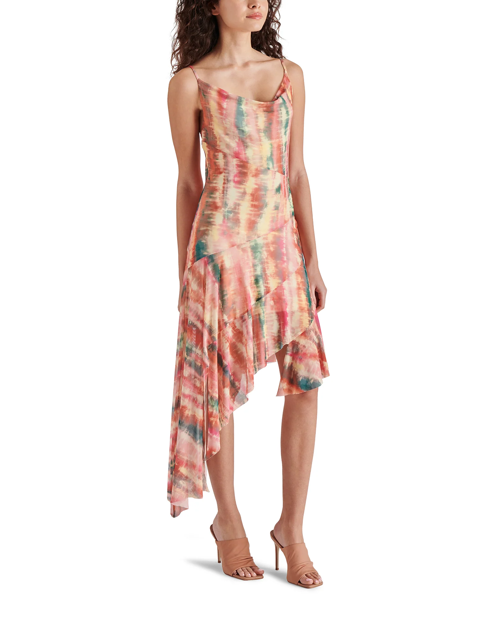 CALLA DRESS ORANGE MULTI