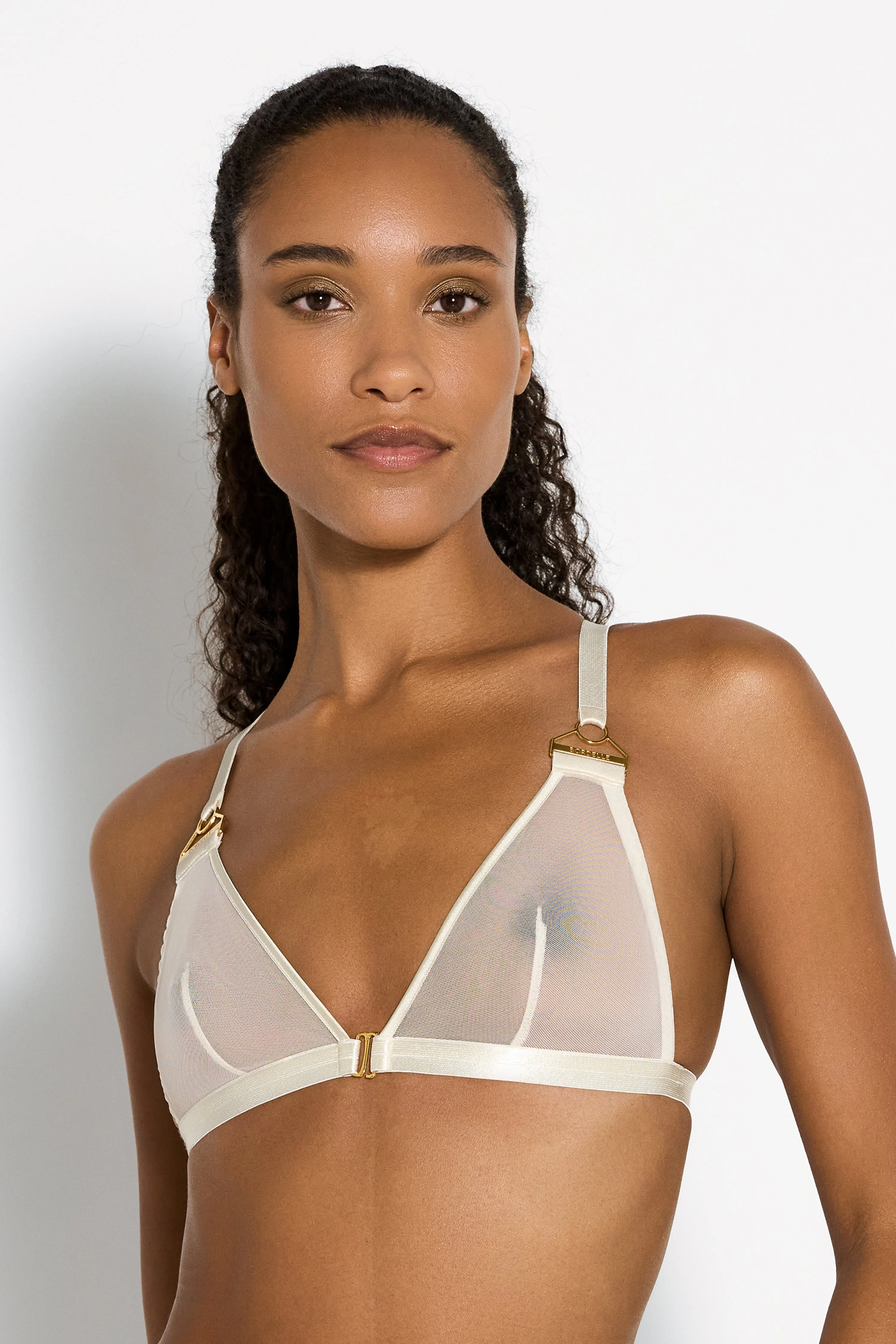 Signature Mesh Triangle Bra