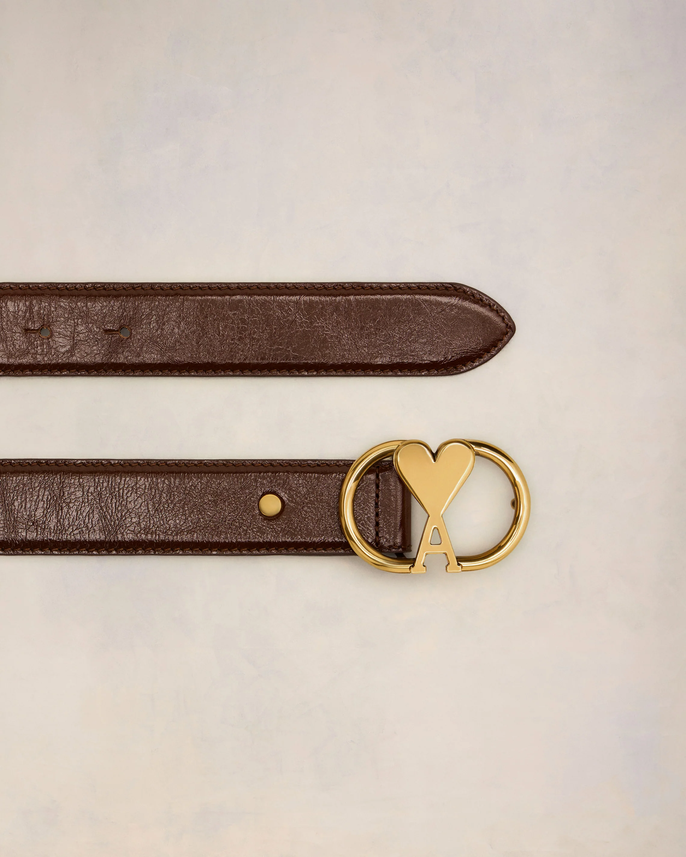 Ami de Coeur Oval Buckle Belt 30 Mm