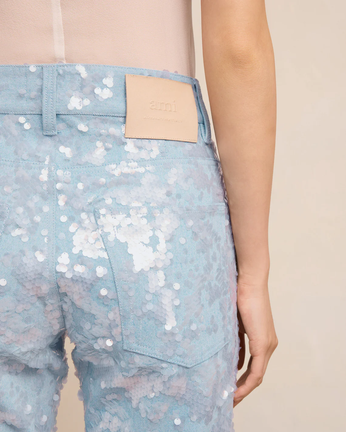 Embroidered Straight Fit Jeans