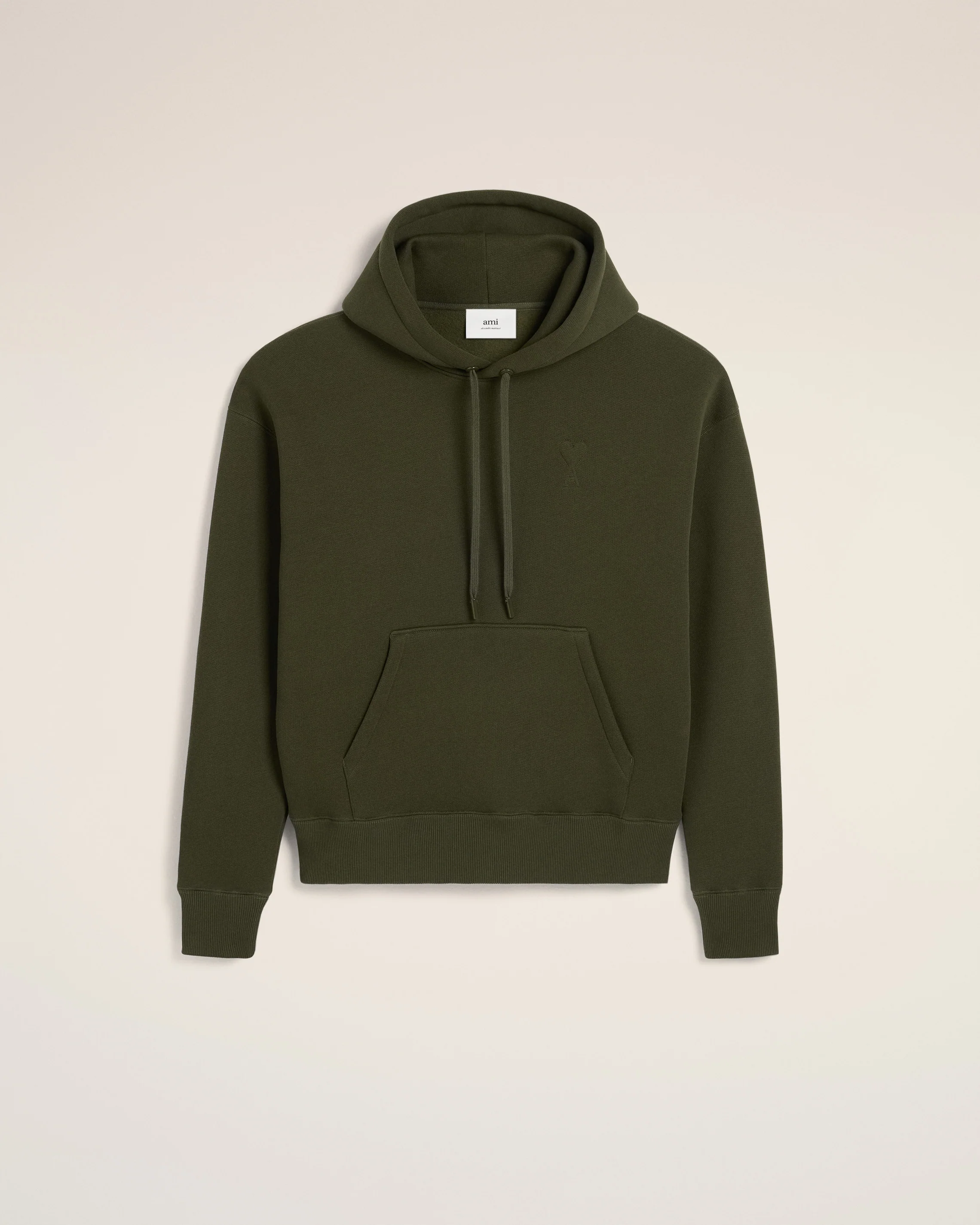 Green Cotton Ami de Coeur Hoodie
