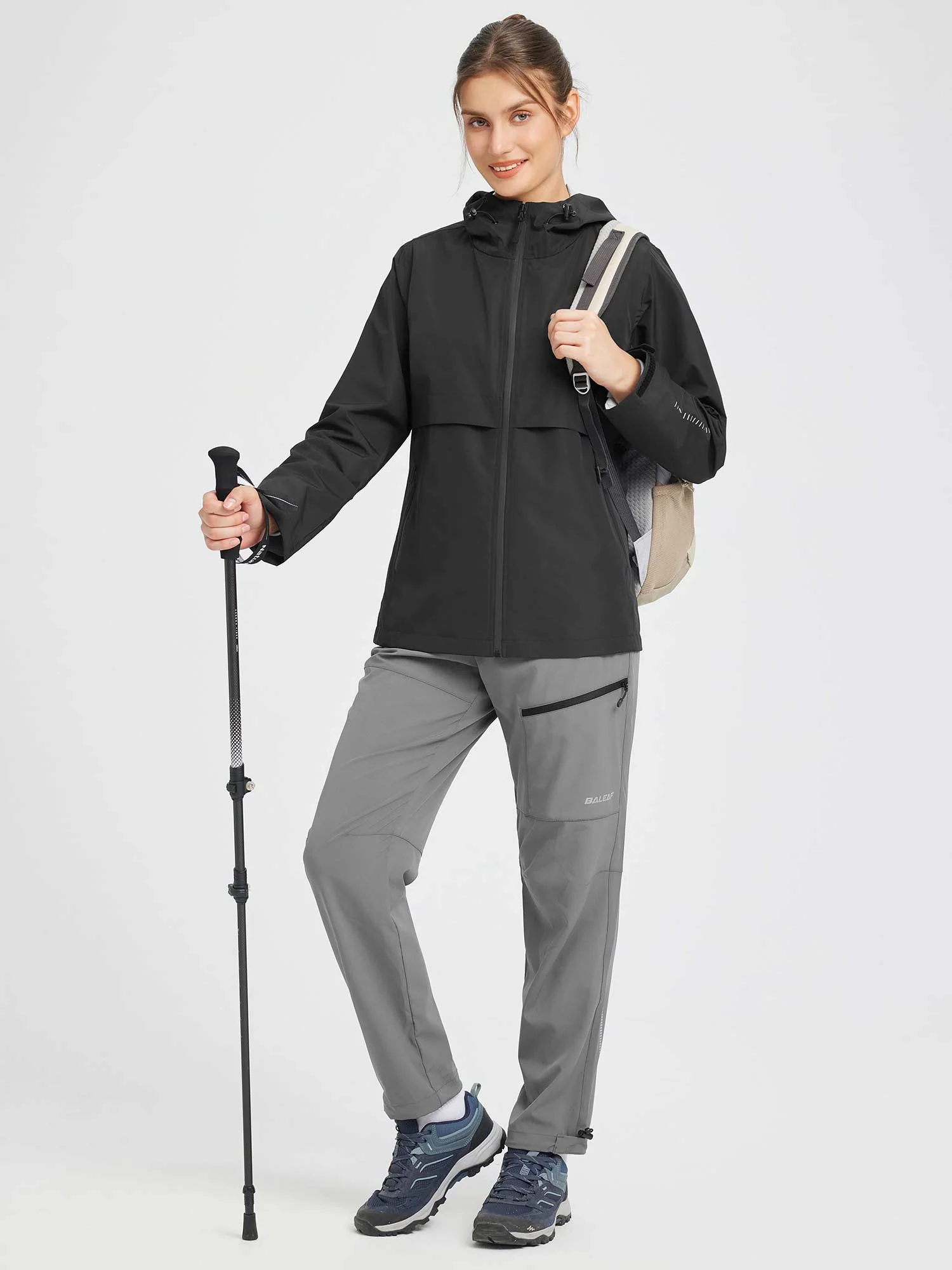 Flyleaf Waterproof Hooded Jacket