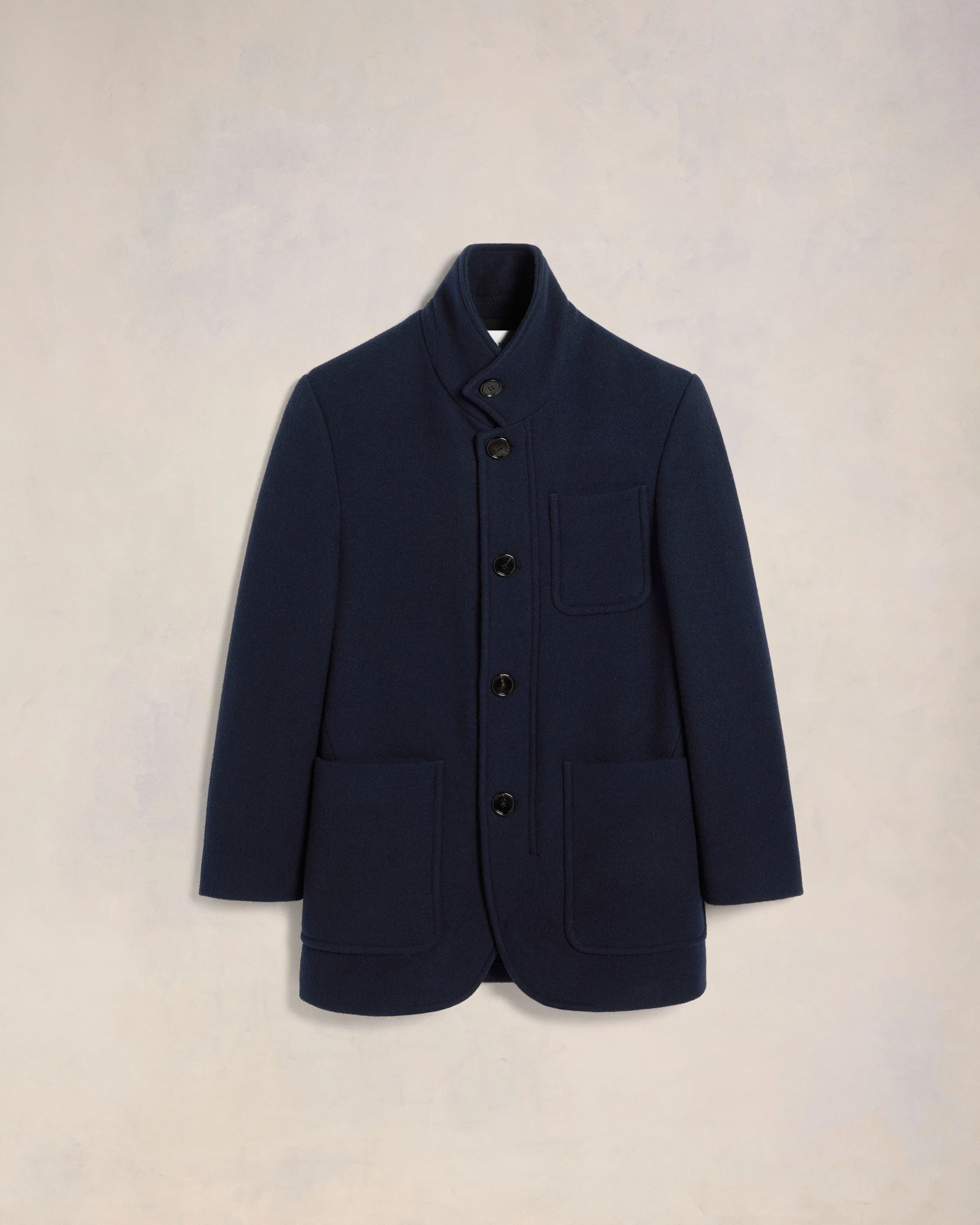 High Collar Short Coat