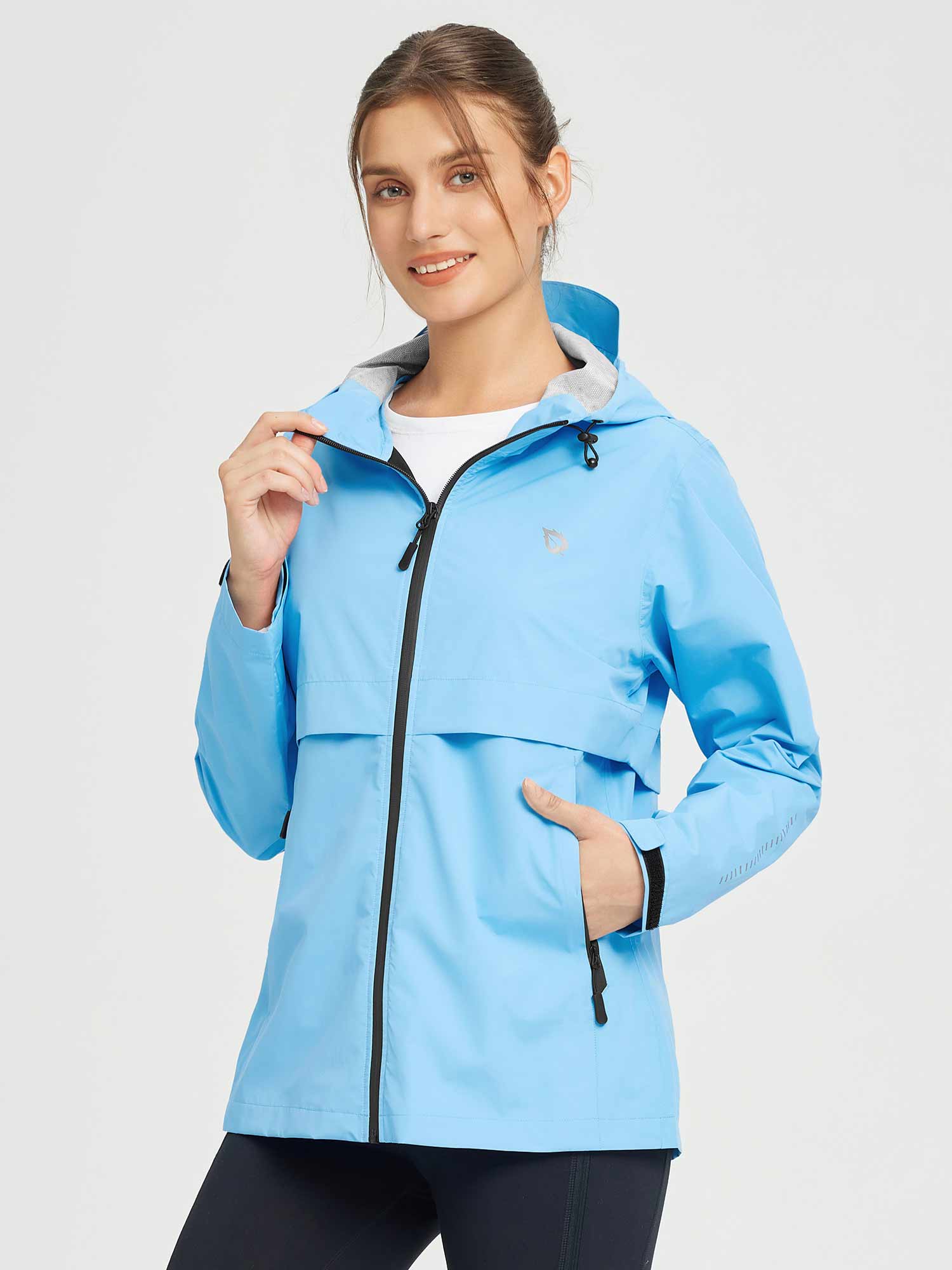 Flyleaf Waterproof Hooded Jacket