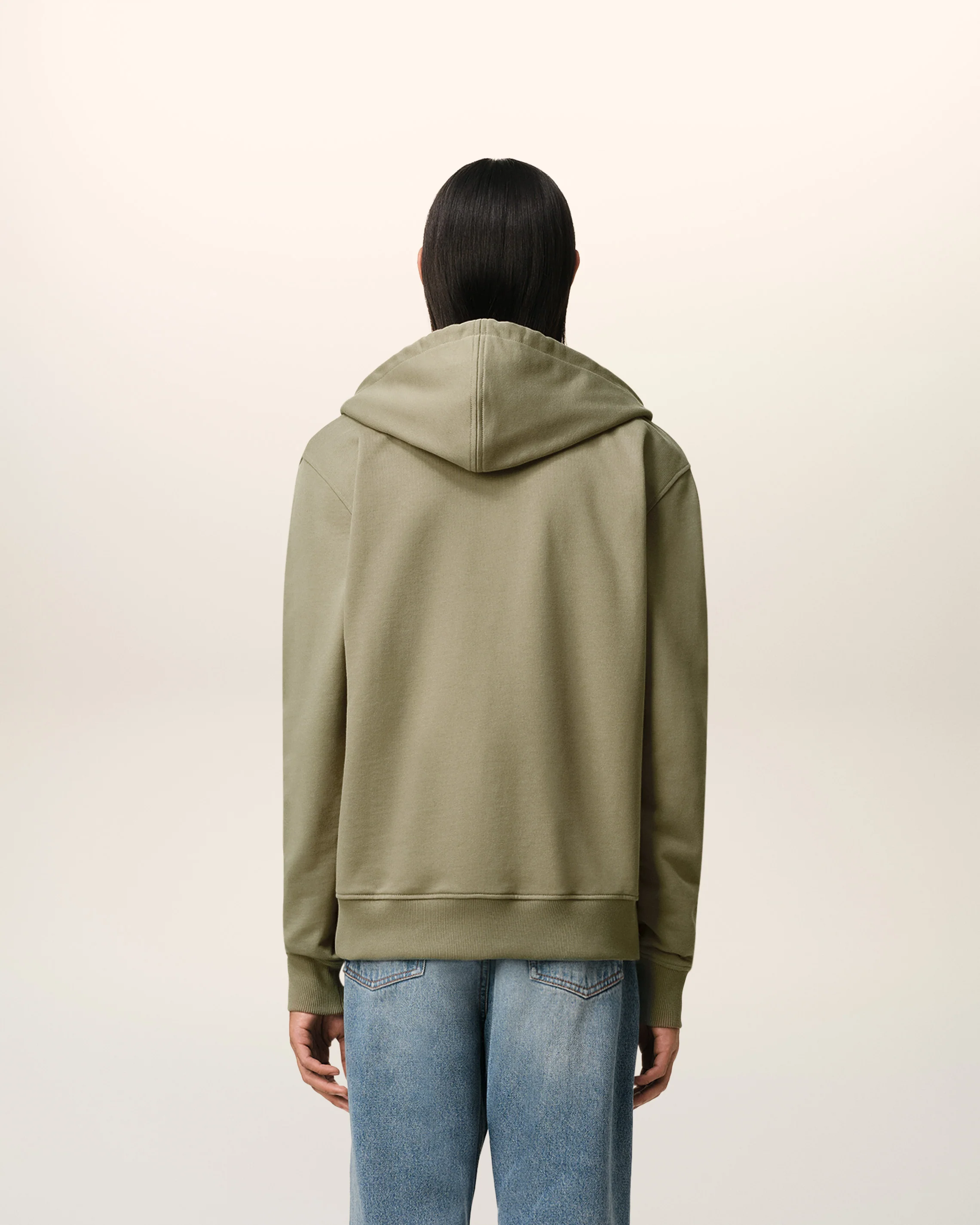 Green Cotton Ami de Coeur Hoodie