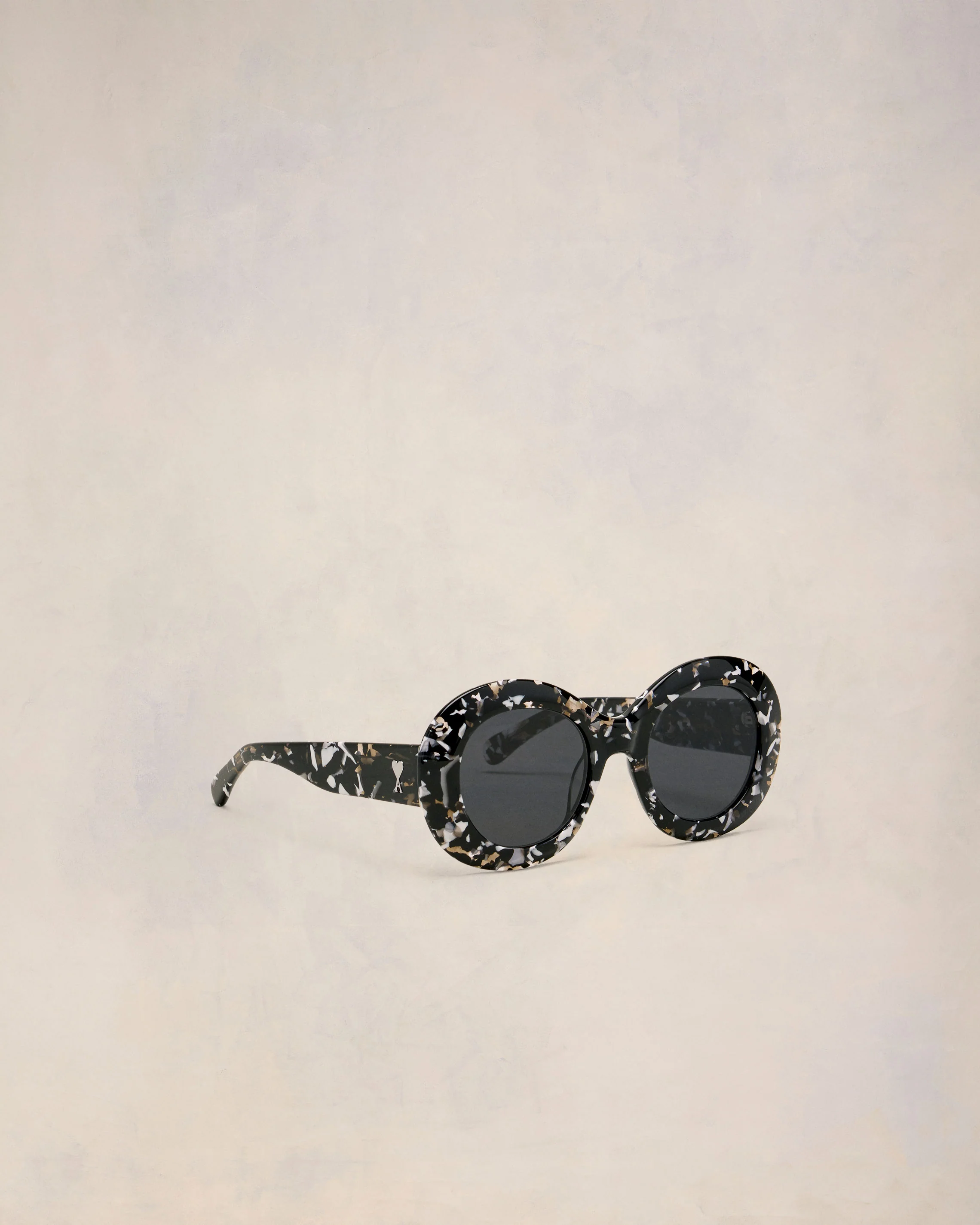 Rounded Ami de Coeur Sunglasses