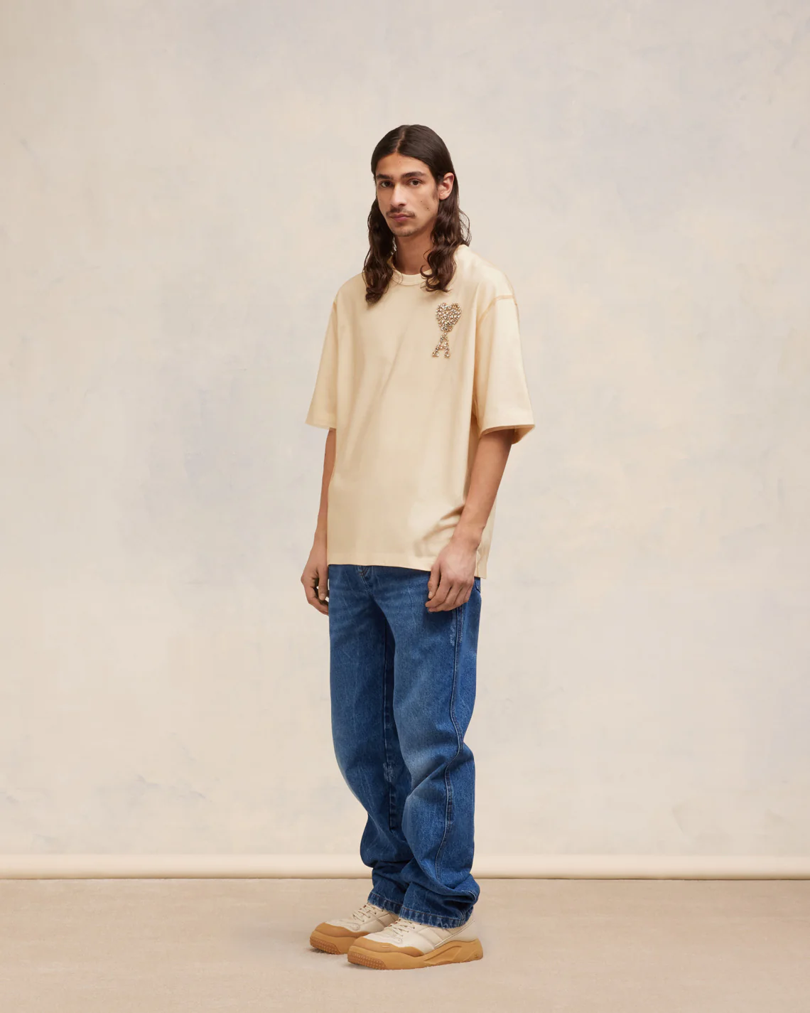 Ami de Coeur Embroidery T-shirt