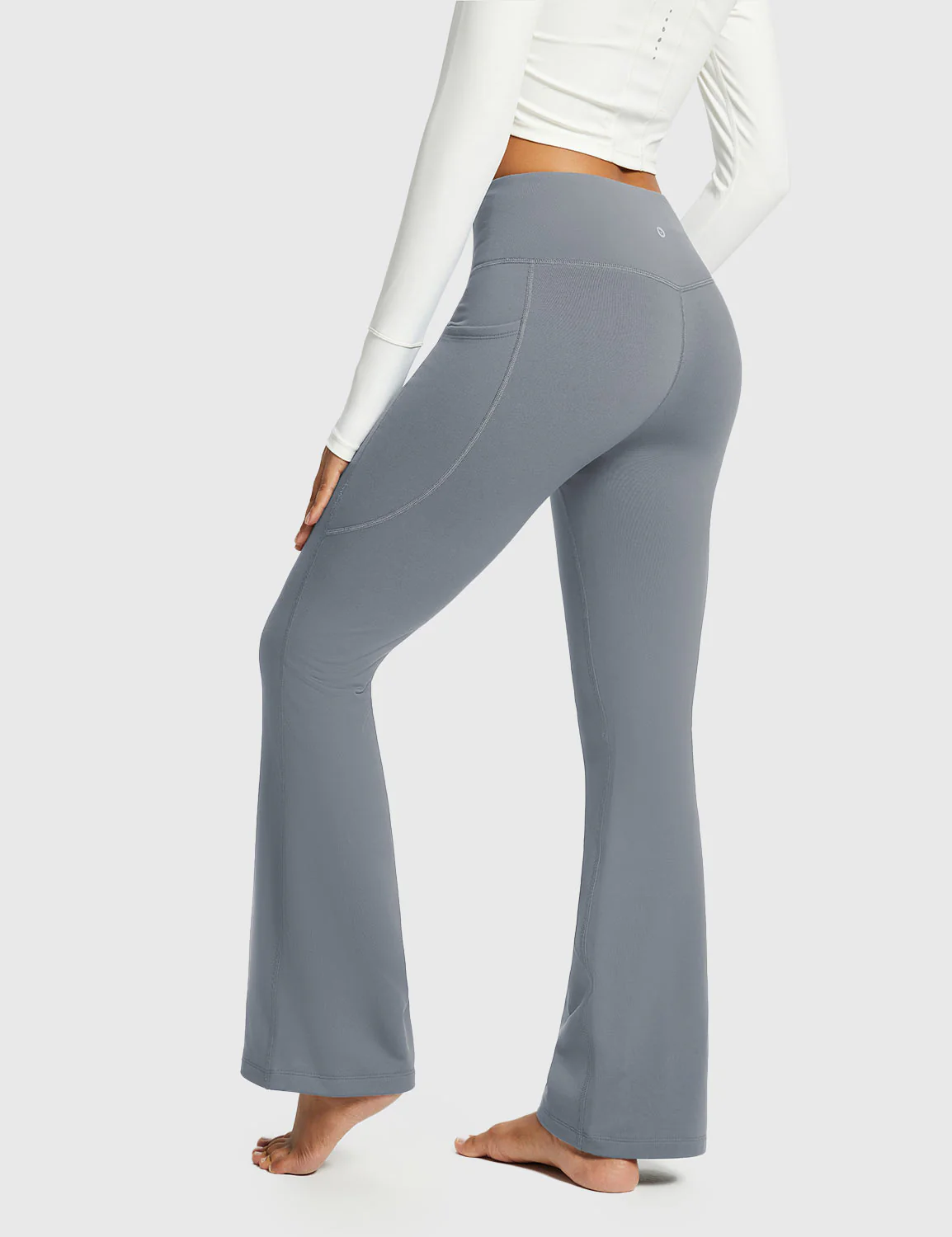 Laureate High-Rise Thermal Flared Pants