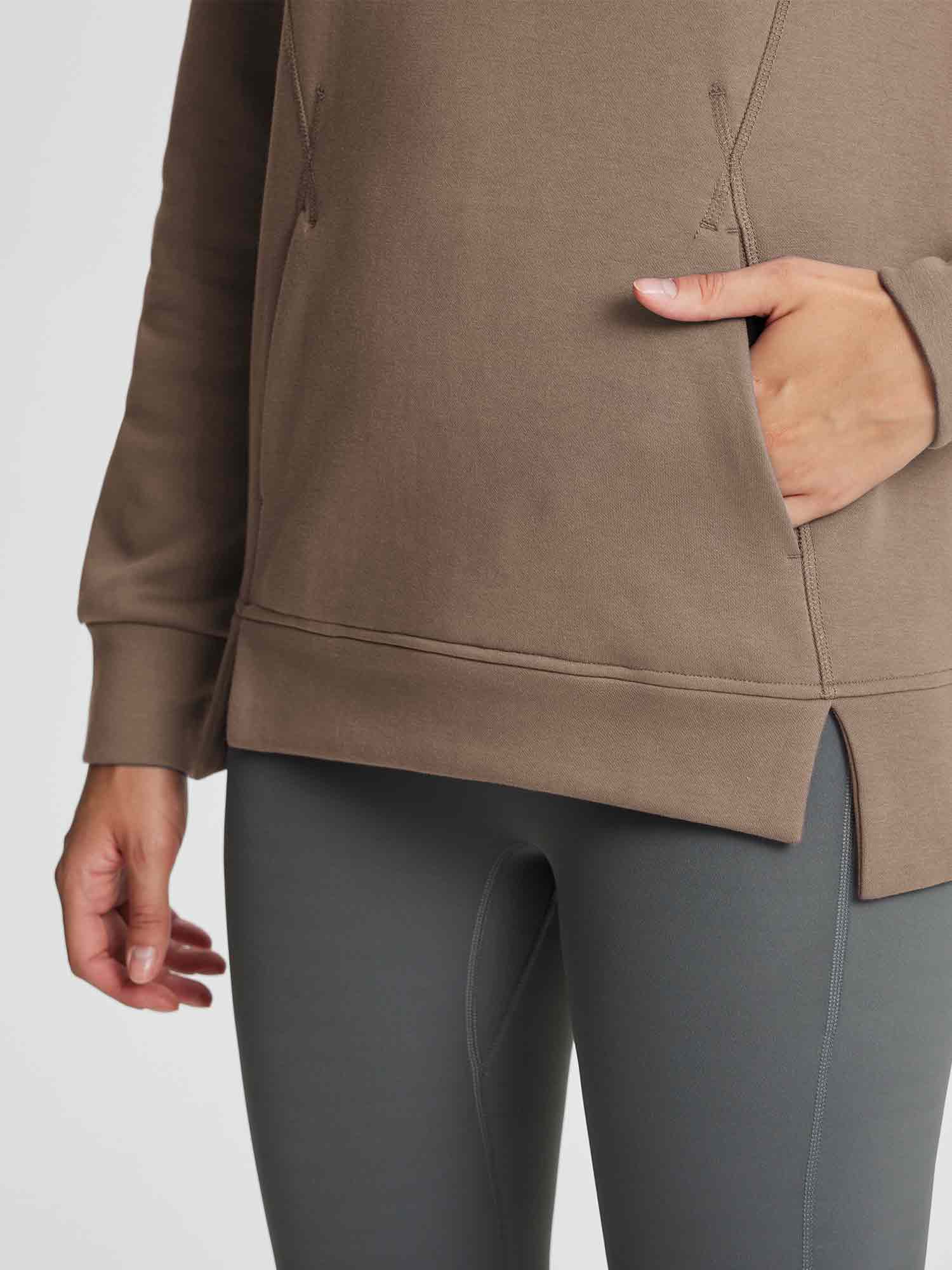 Evergreen Cozy Fleece Half-Zip Pullover