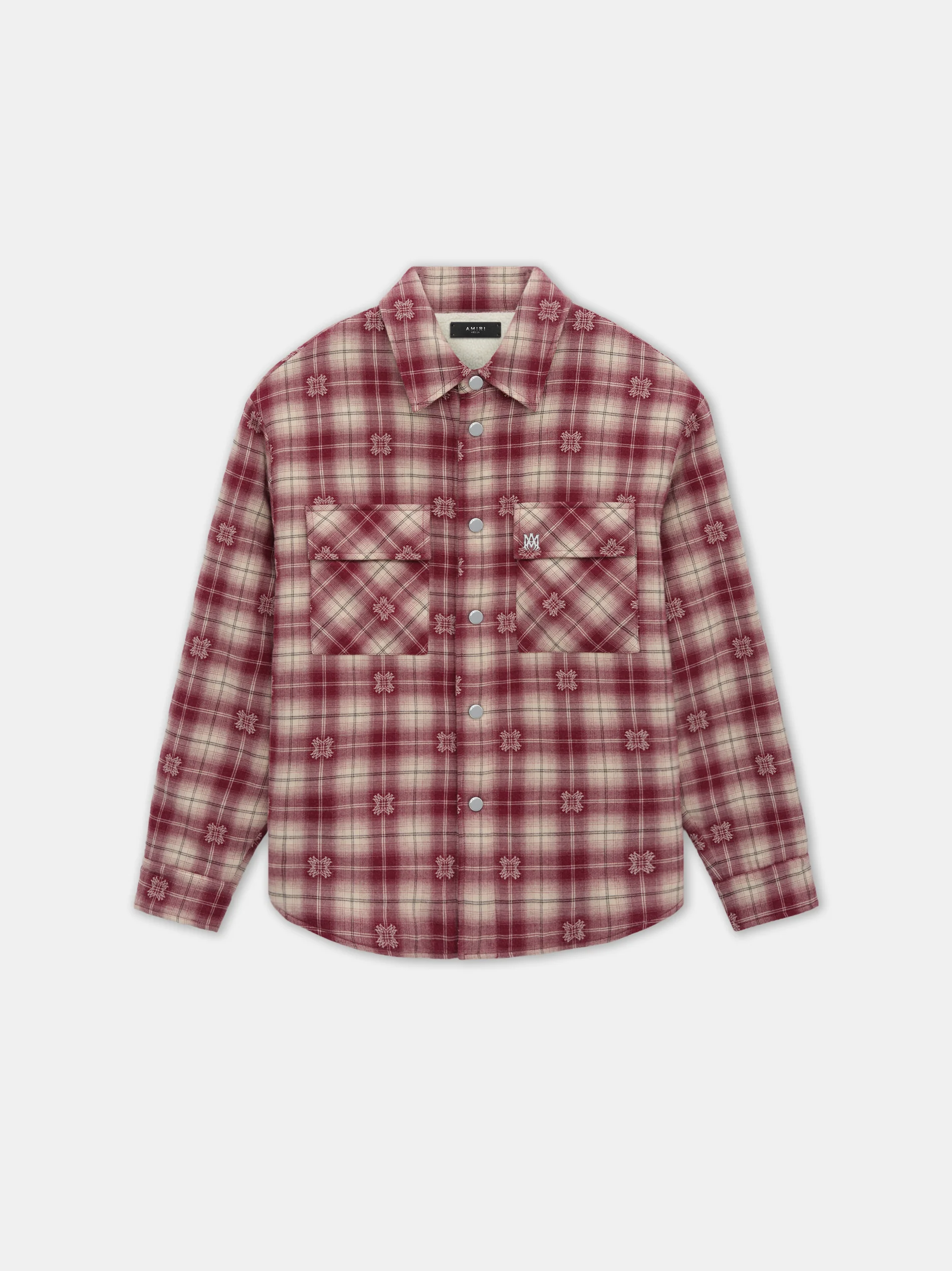 PADDED OVERSHIRT - Deep Red