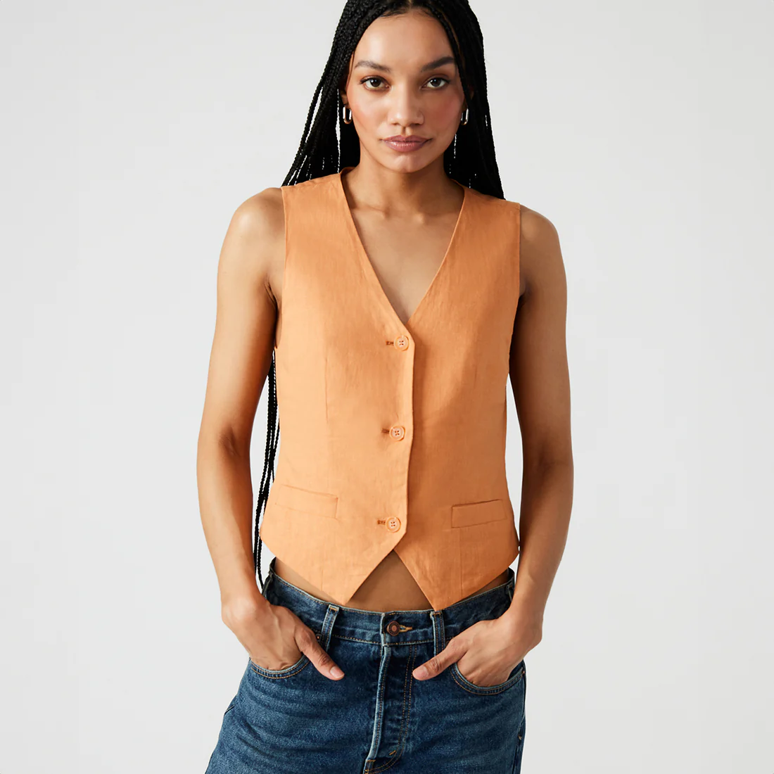 SELENE VEST TAN