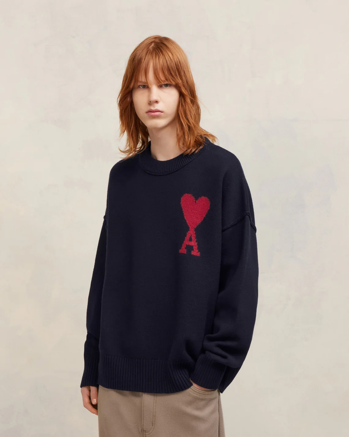 Red Ami de Coeur Sweater