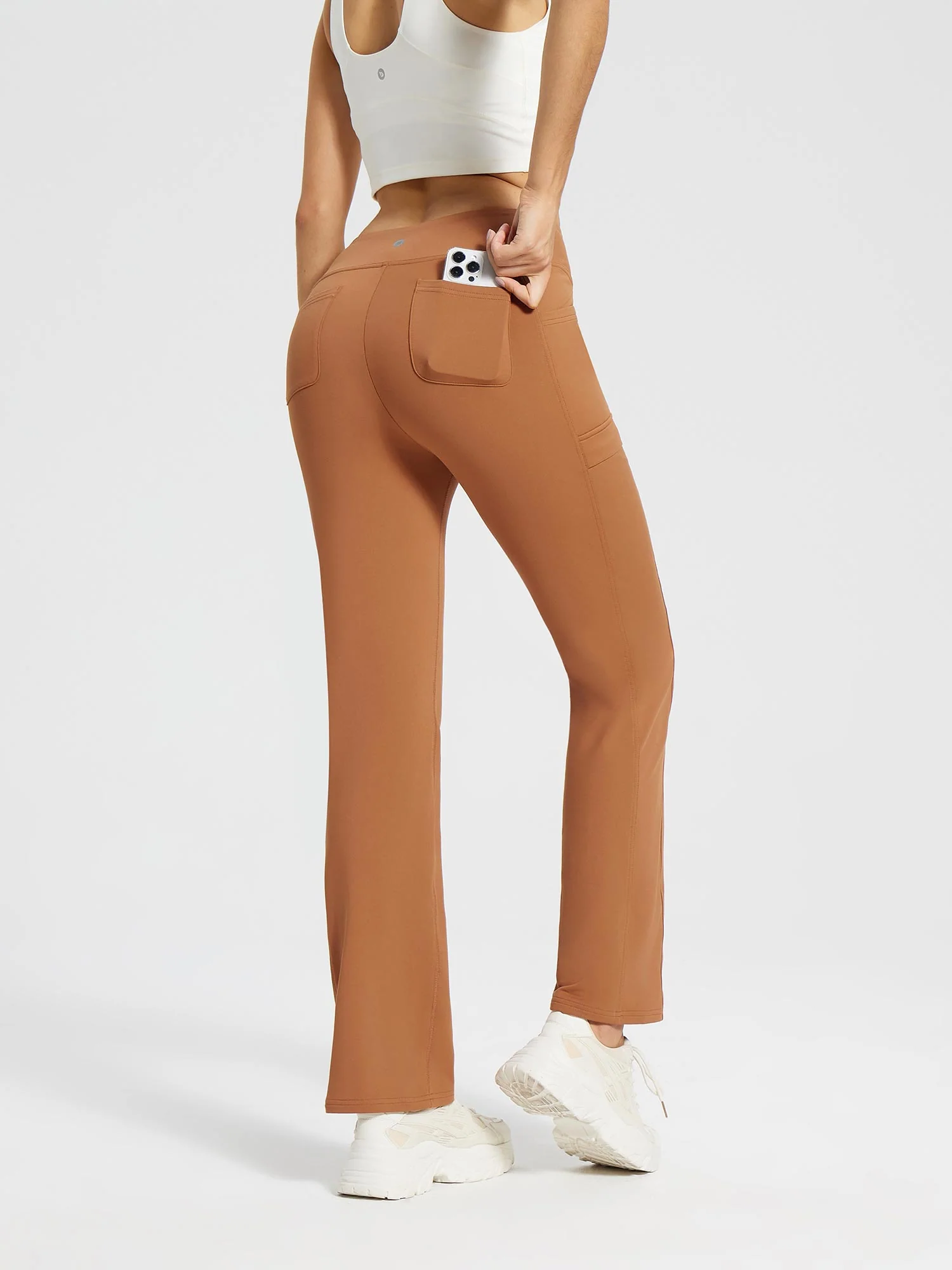 Evergreen Fleece Straight-Leg Trousers