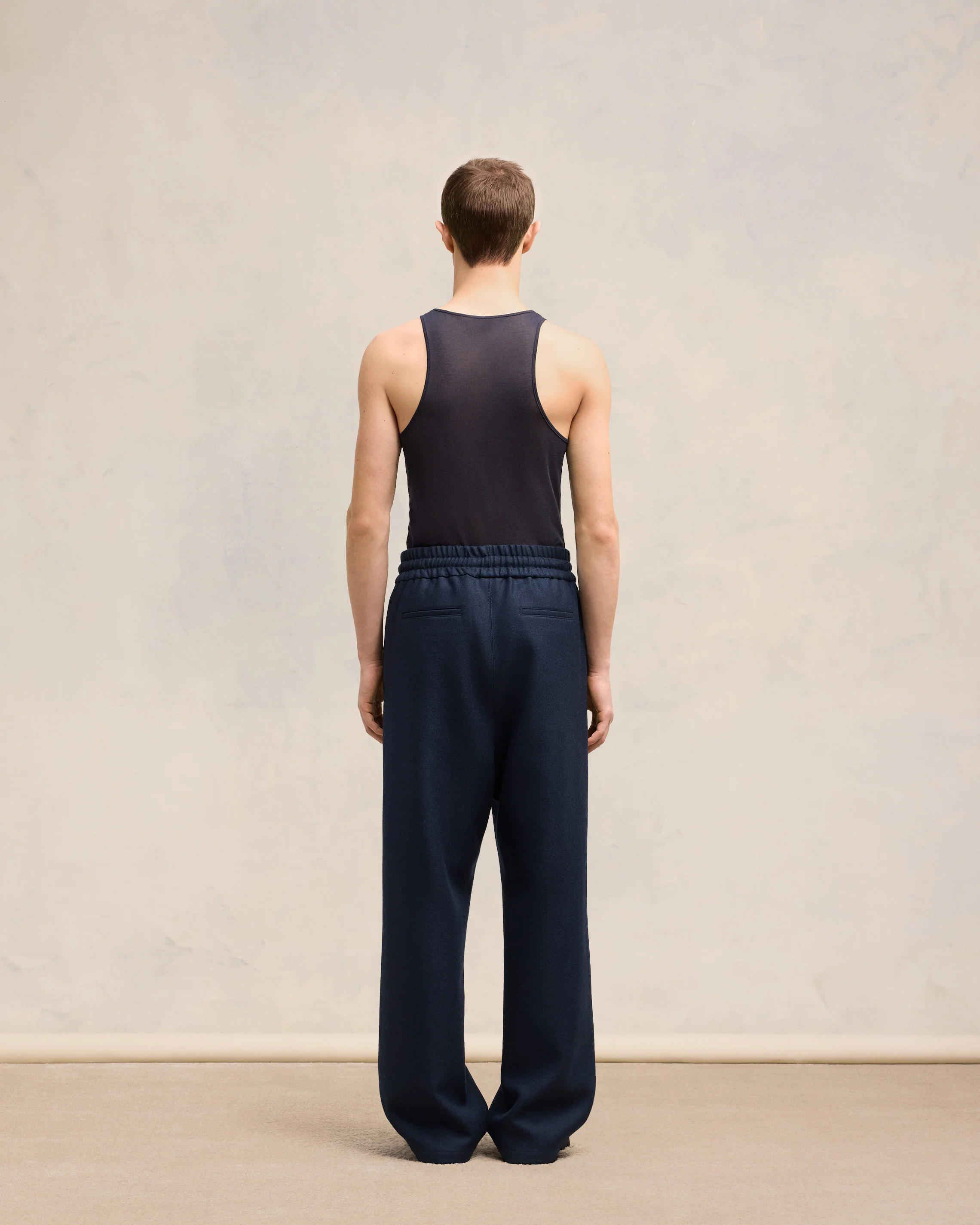Wide Elasticated Waist Trousers