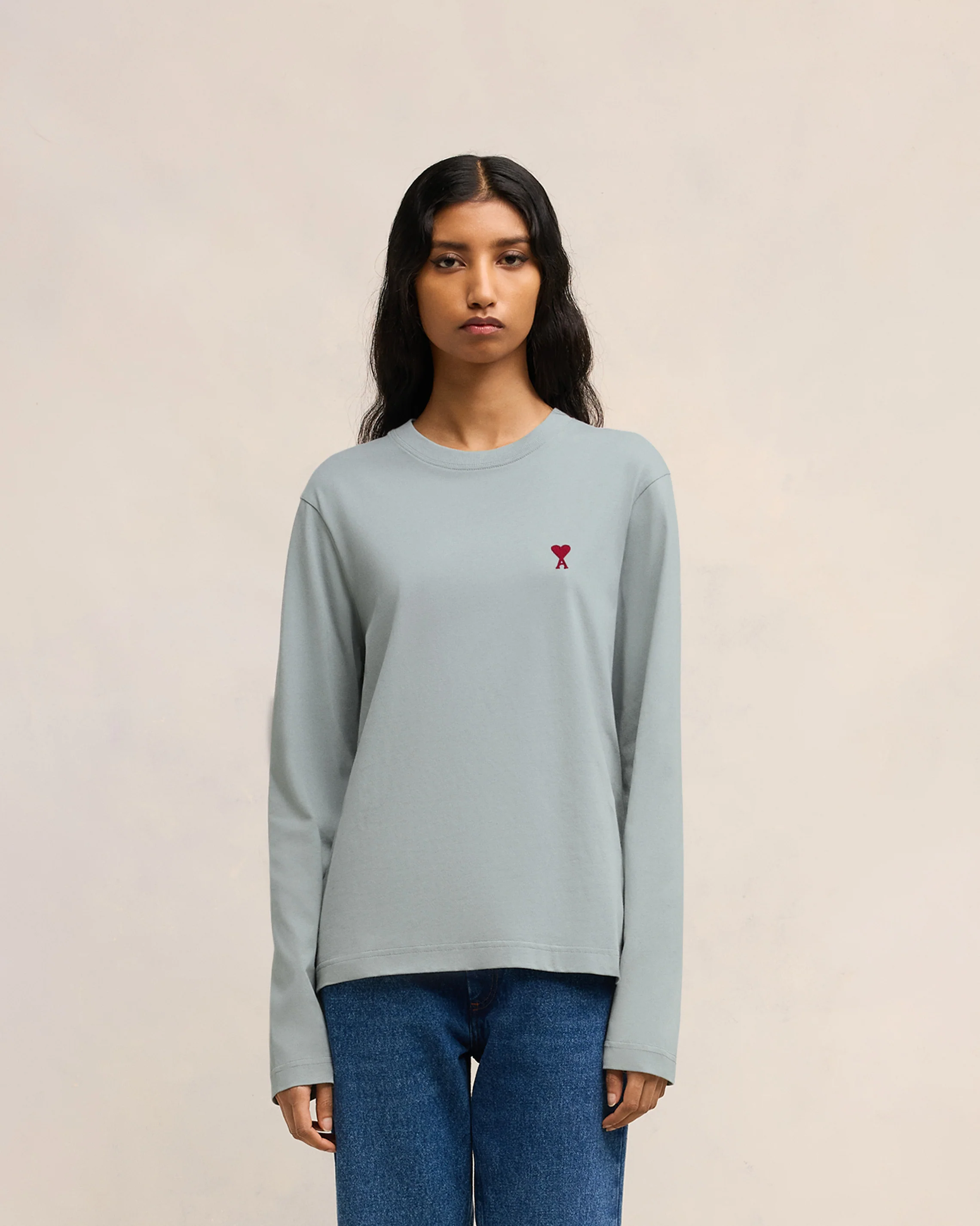 Red Ami de Coeur Longlseeves T-shirt