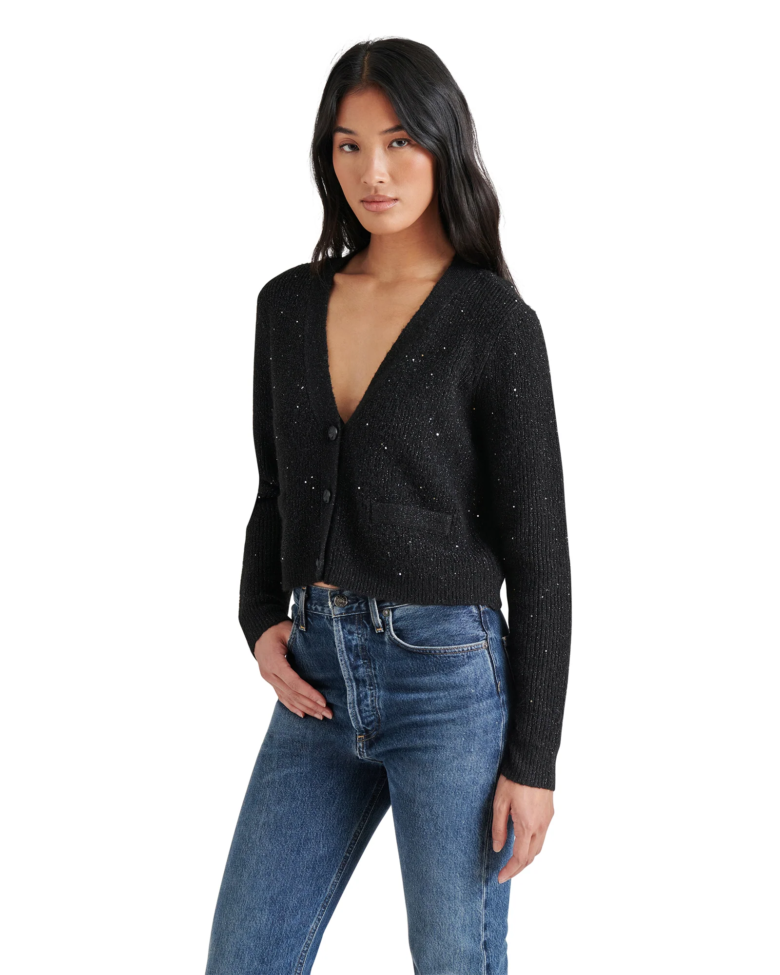 AERO CARDIGAN CHARCOAL
