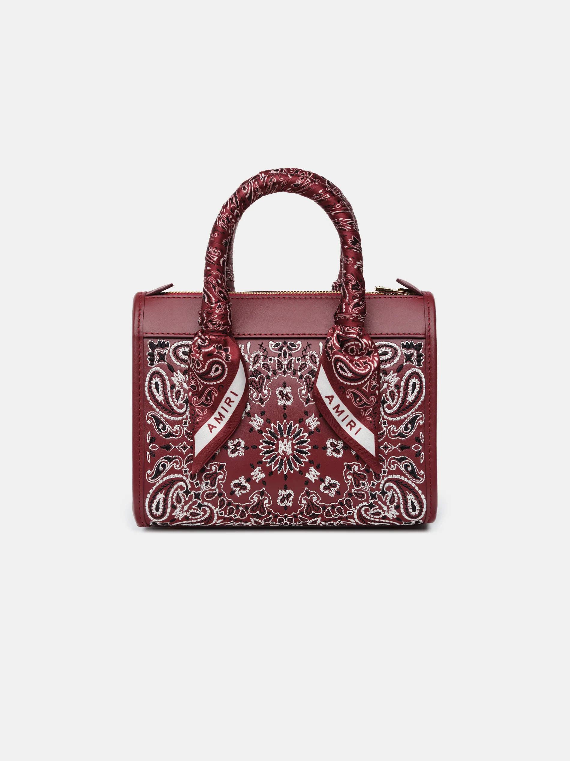 WOMEN - WOMEN'S BANDANA MICRO TRIANGLE BAG - Deep Red
