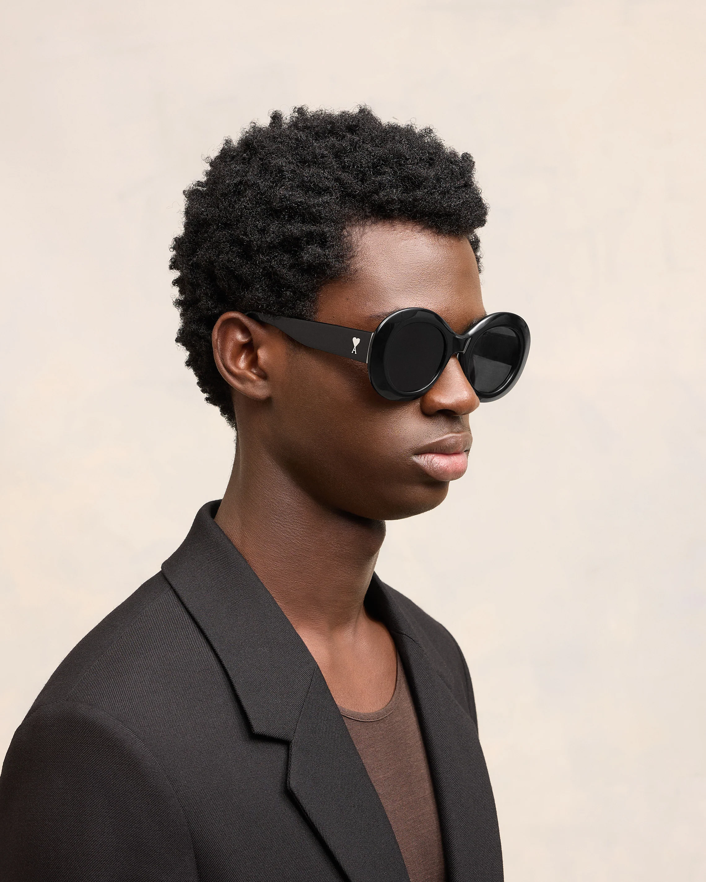 Rounded Ami de Coeur Sunglasses